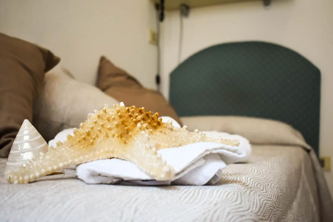 Bed in Hotel Embassy