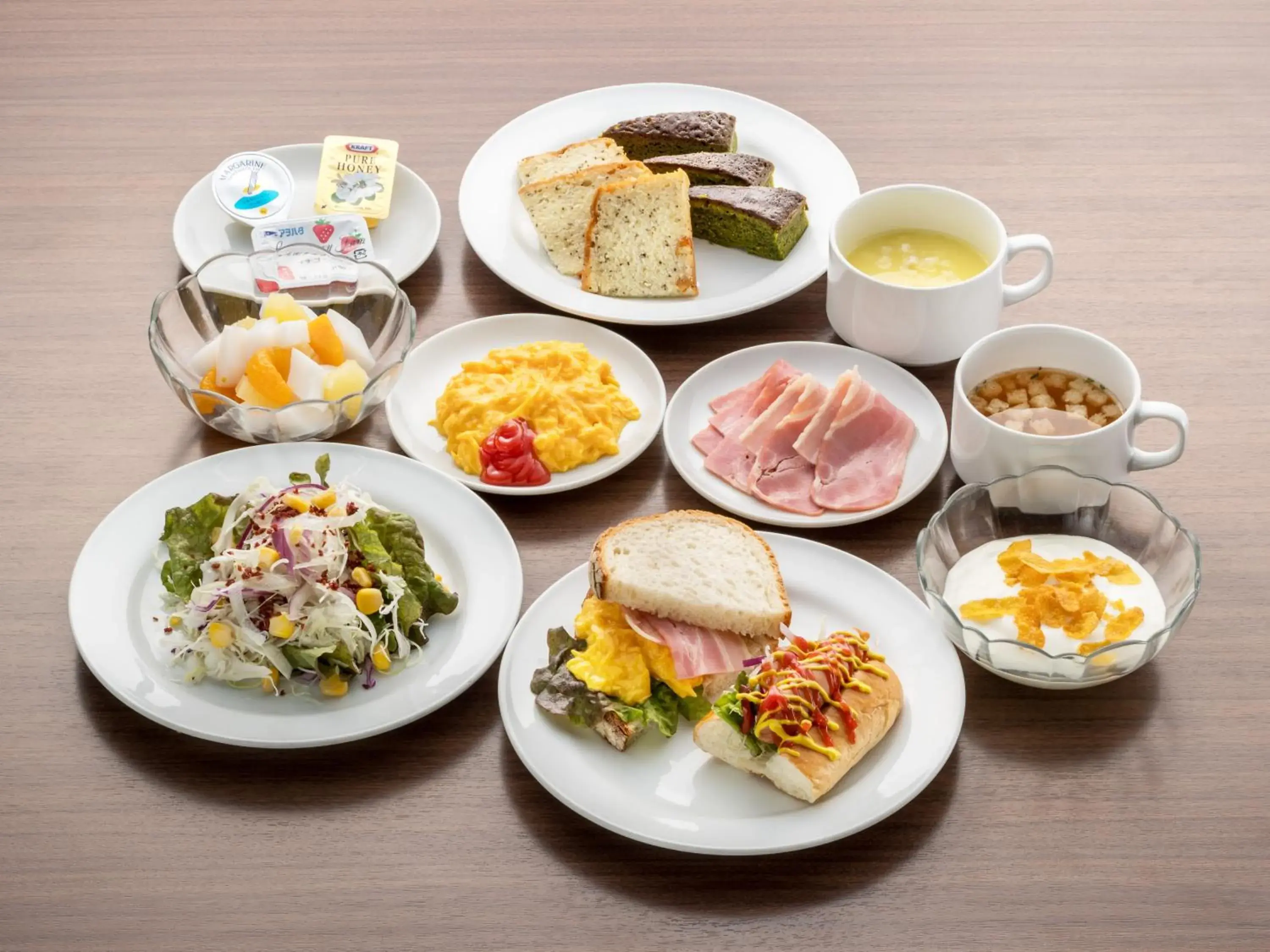 Breakfast in Sotetsu Fresa Inn Hamamatsucho-Daimon Breakfast in Sotetsu Fresa Inn Hamamatsucho-Daimon