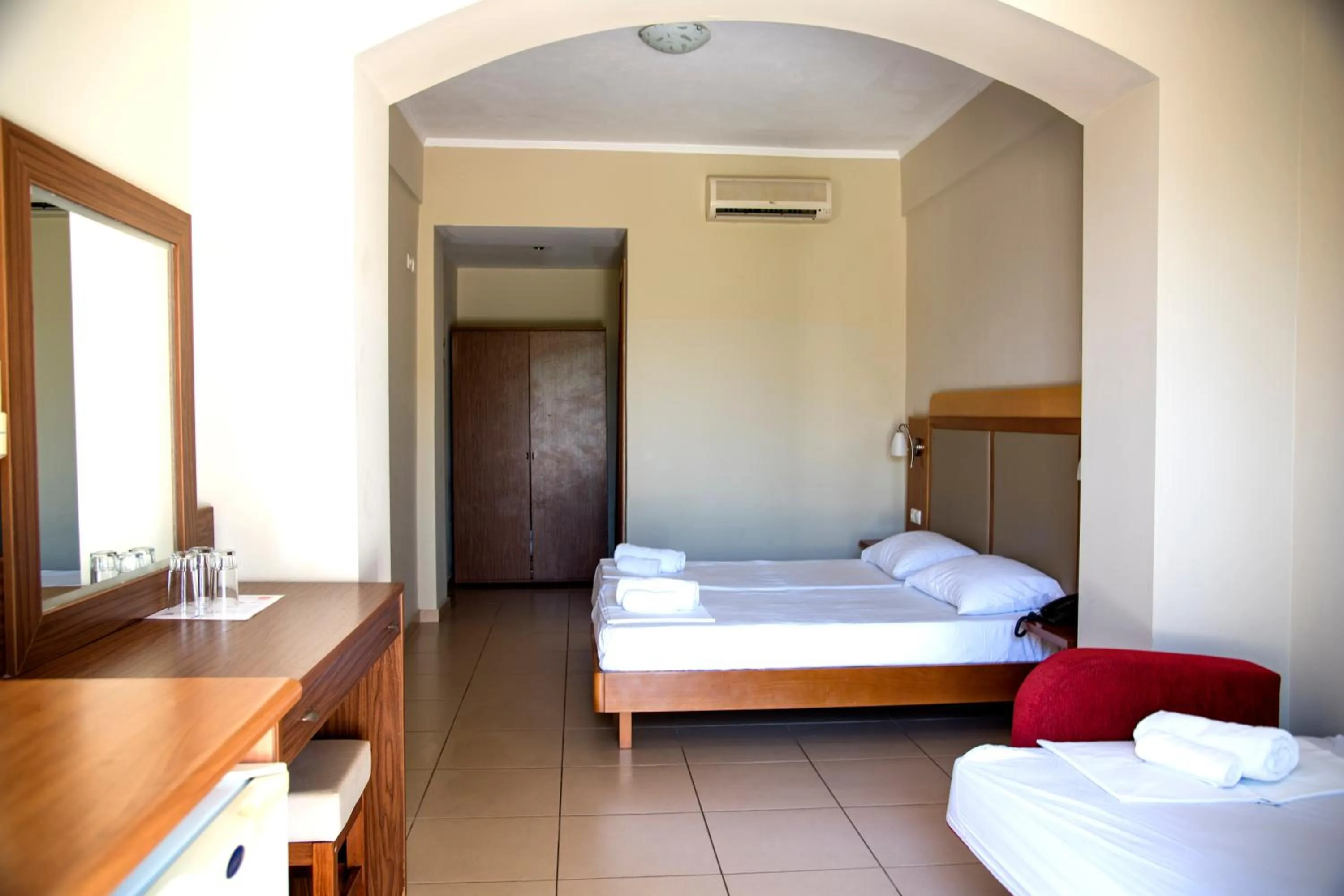 Bedroom in Hermes Hotel