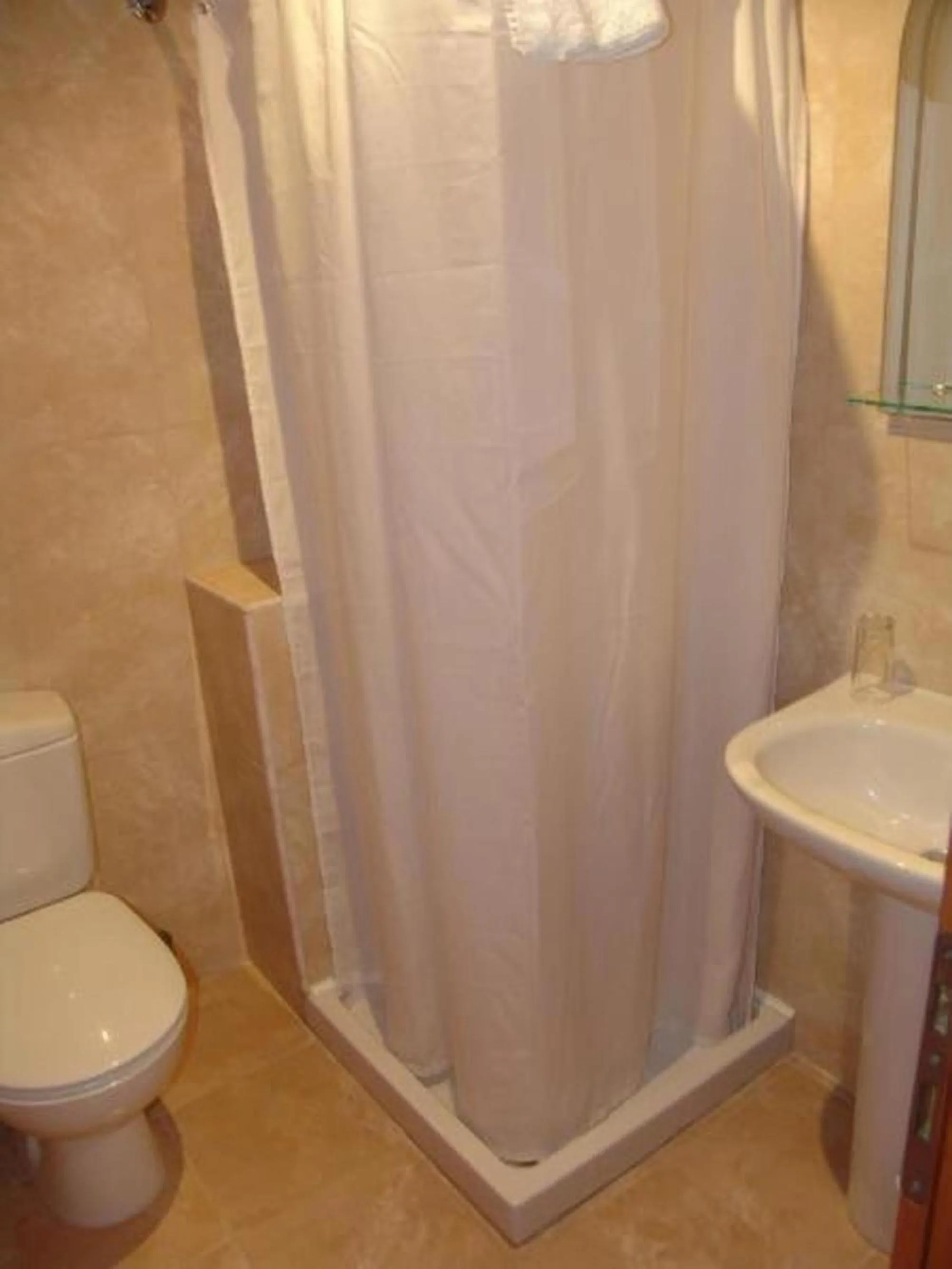 Toilet in Hermes Hotel