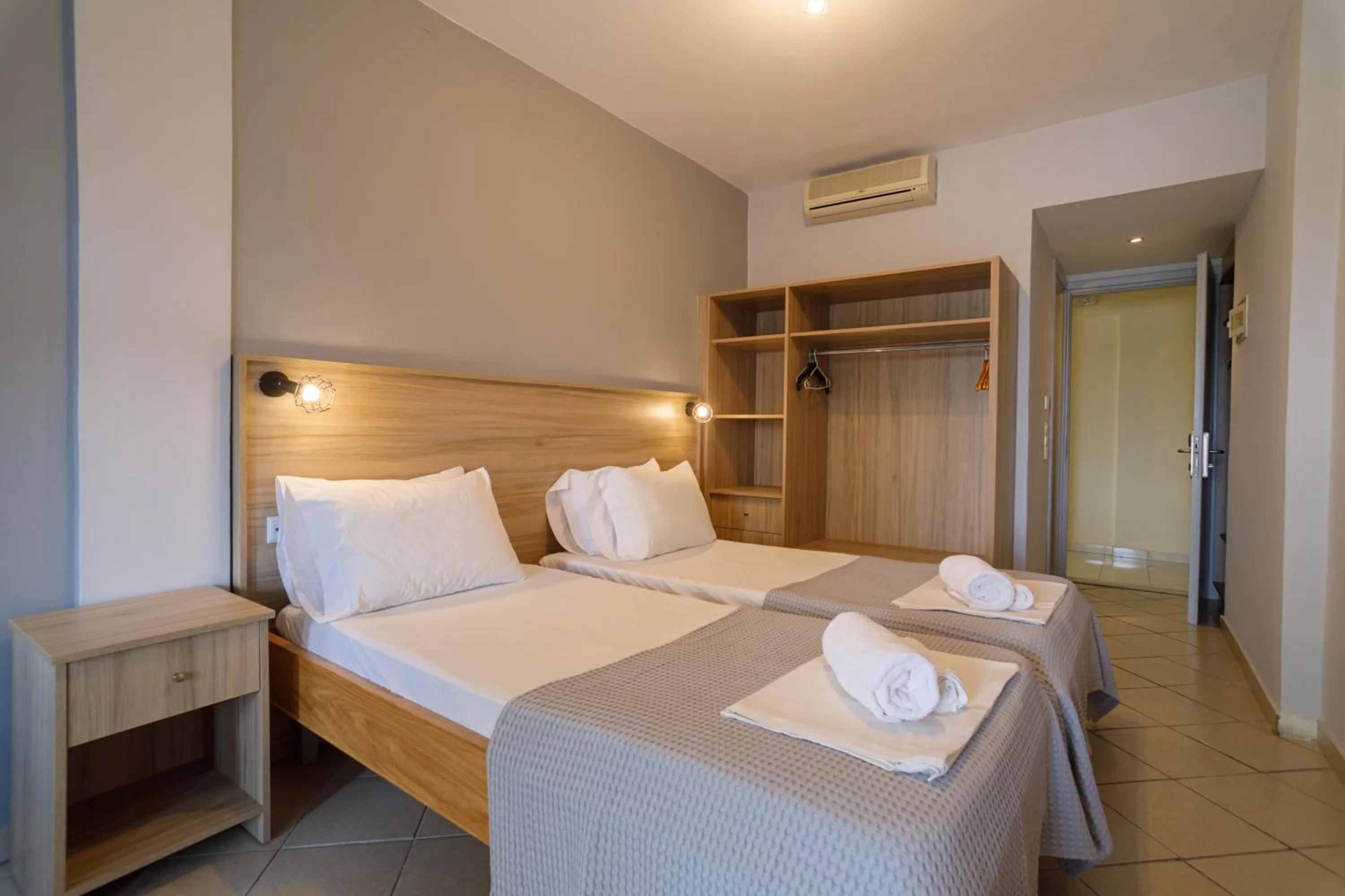 Bedroom in Hermes Hotel