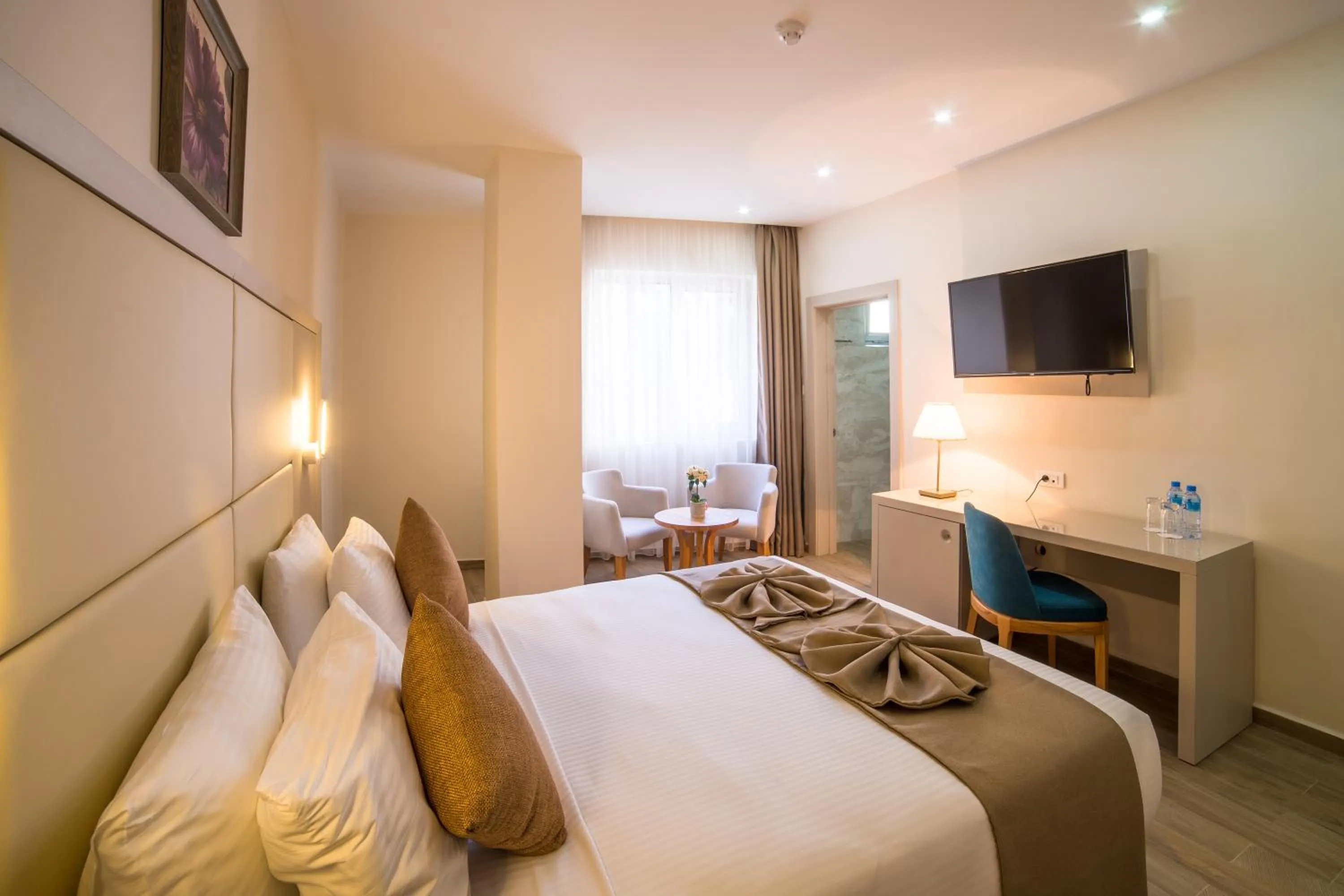 Bed in Hôtel Sidi Yahia