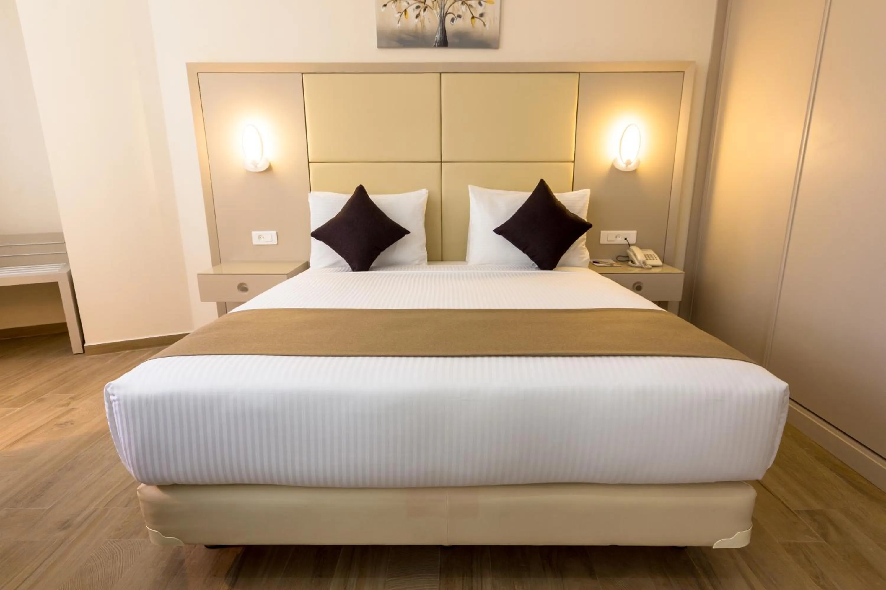 Bed in Hôtel Sidi Yahia