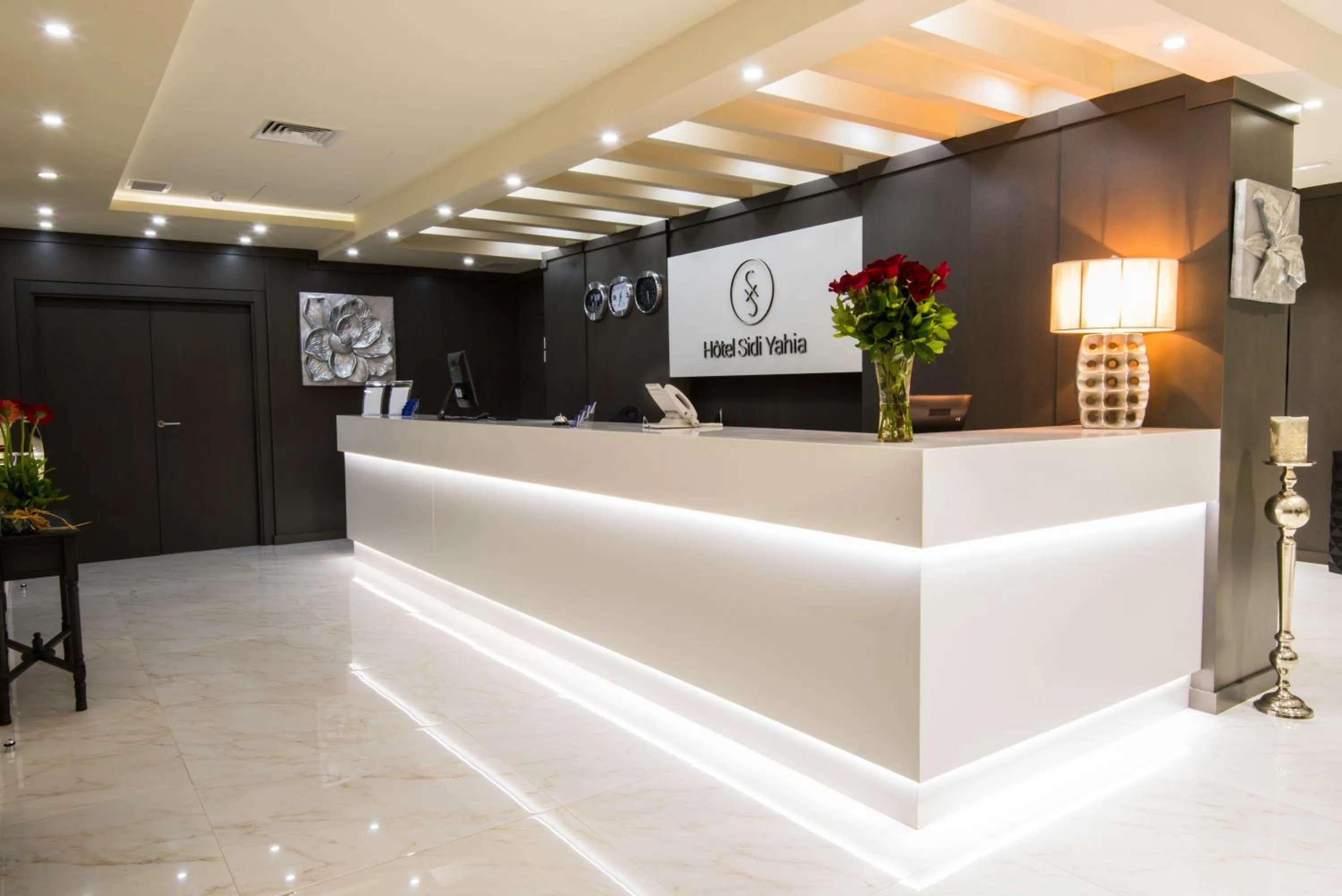 Lobby or reception in Hôtel Sidi Yahia