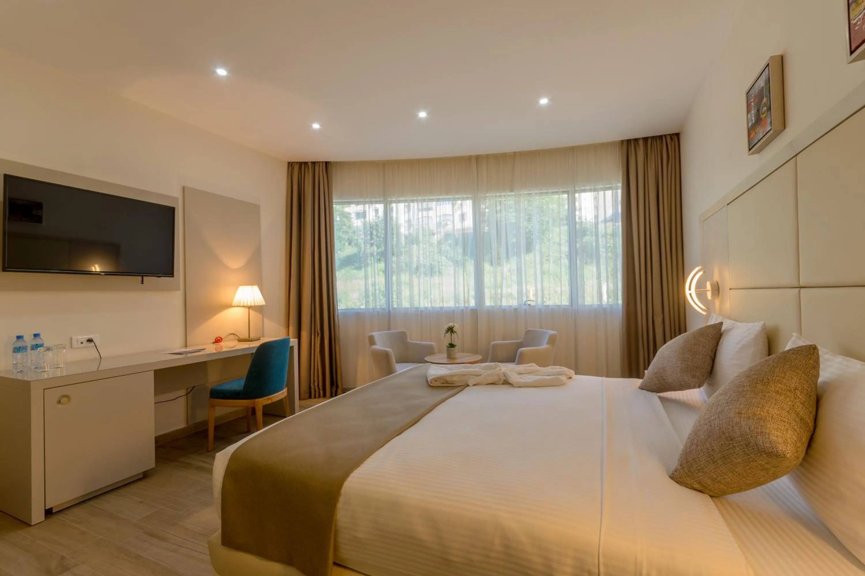 Bed in Hôtel Sidi Yahia