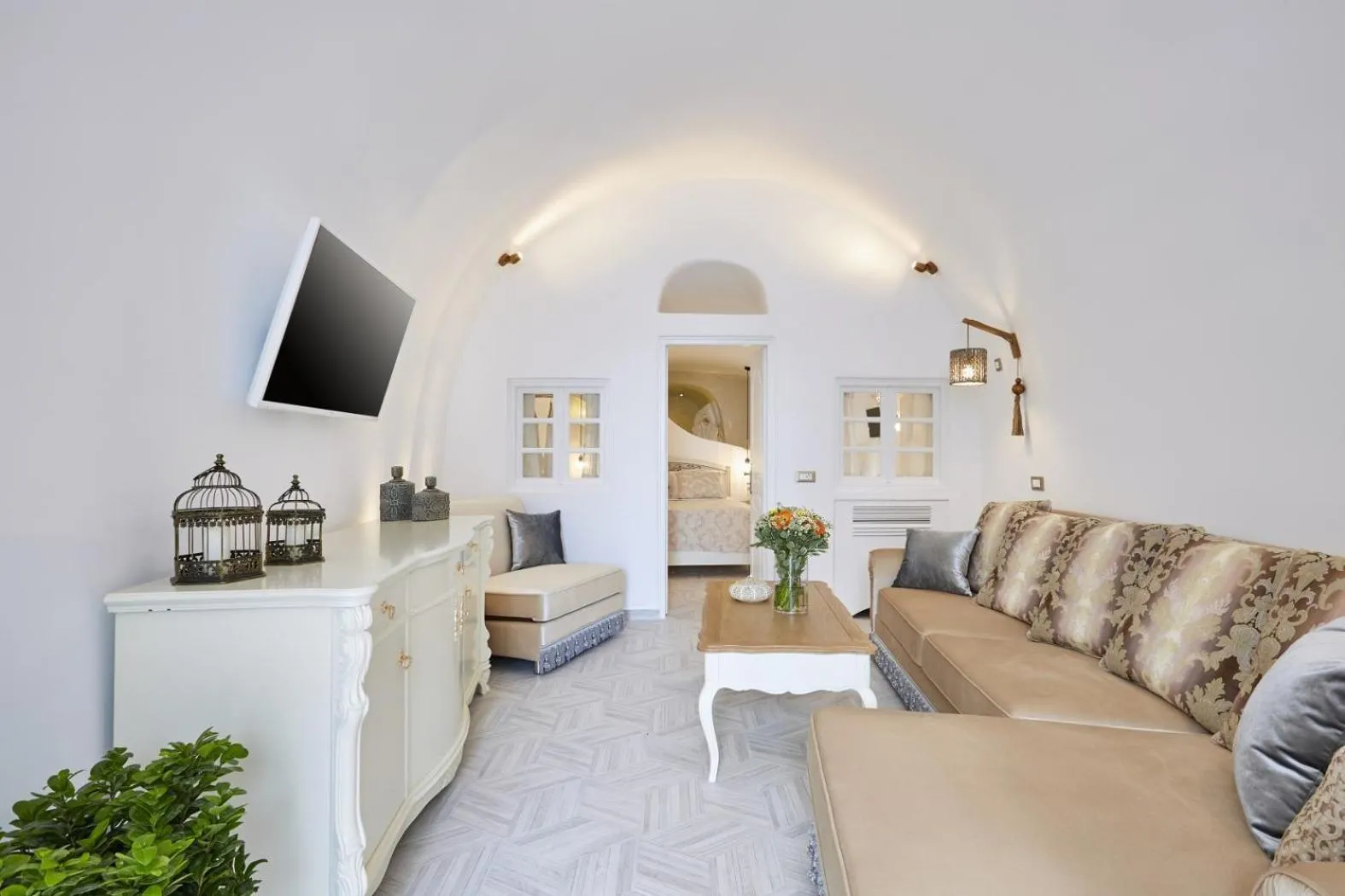 Living room in Margo Houses