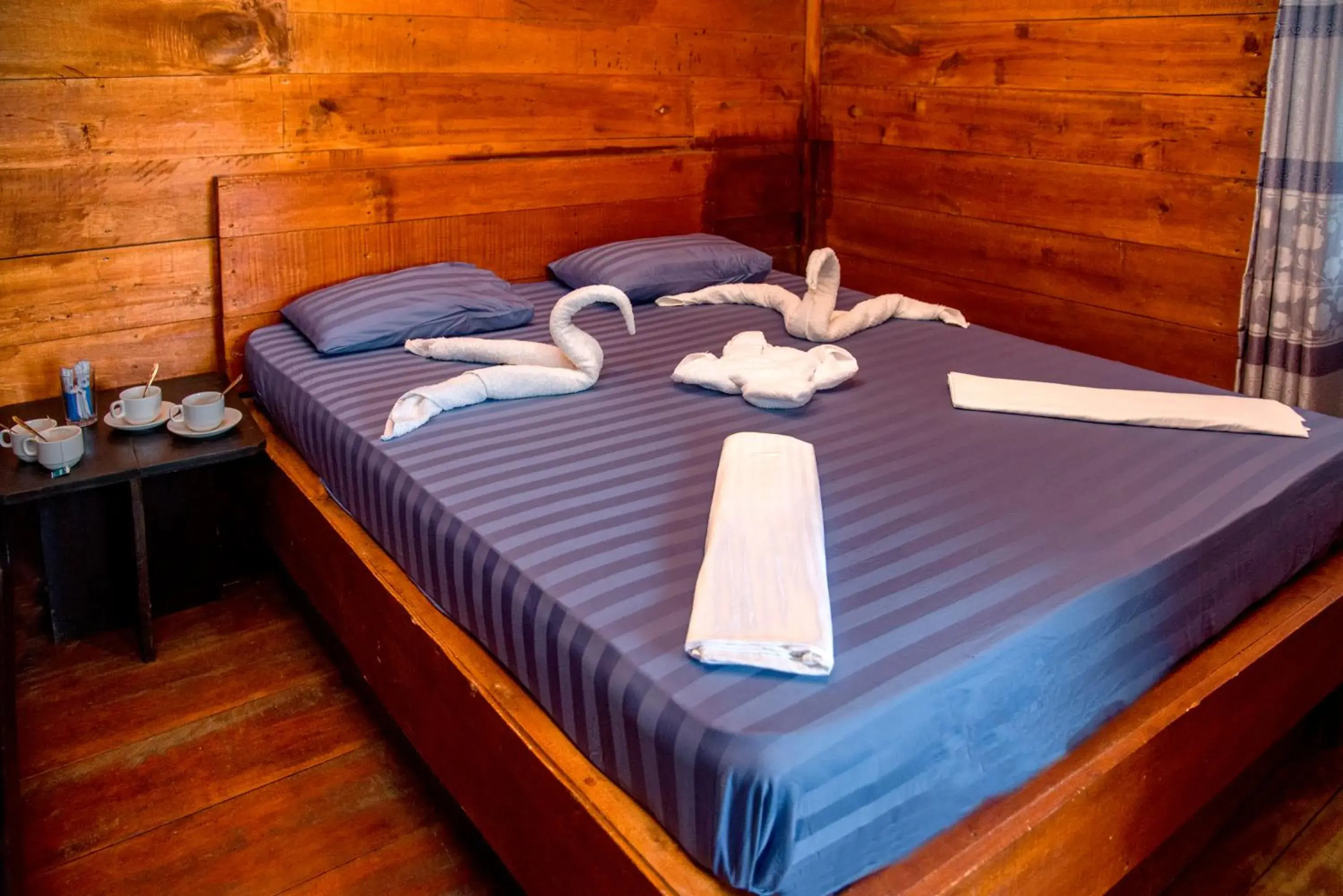 Bed in Sinharaja Forest Gate Bed in Sinharaja Forest Gate