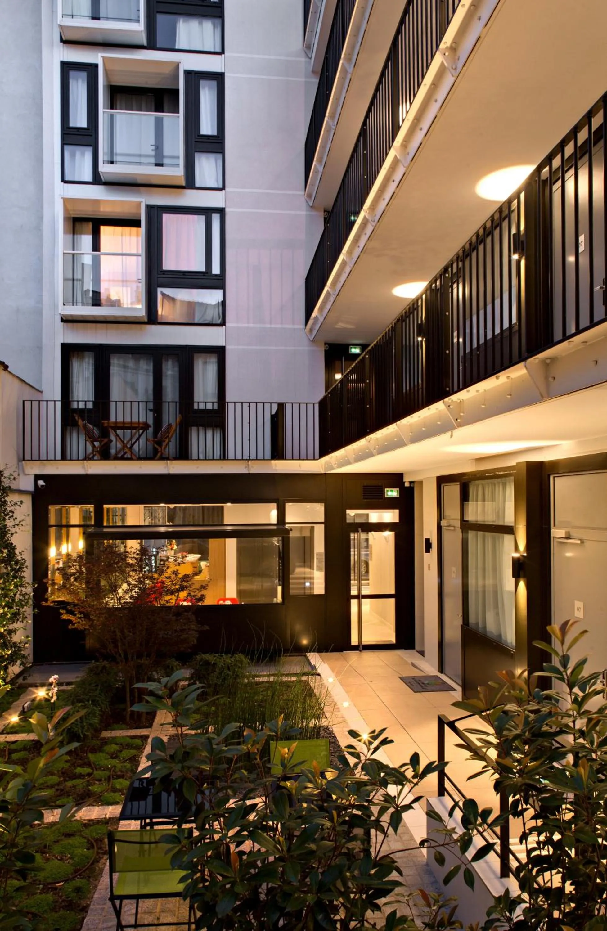 Patio in Jardins de Mademoiselle Hôtel & Spa