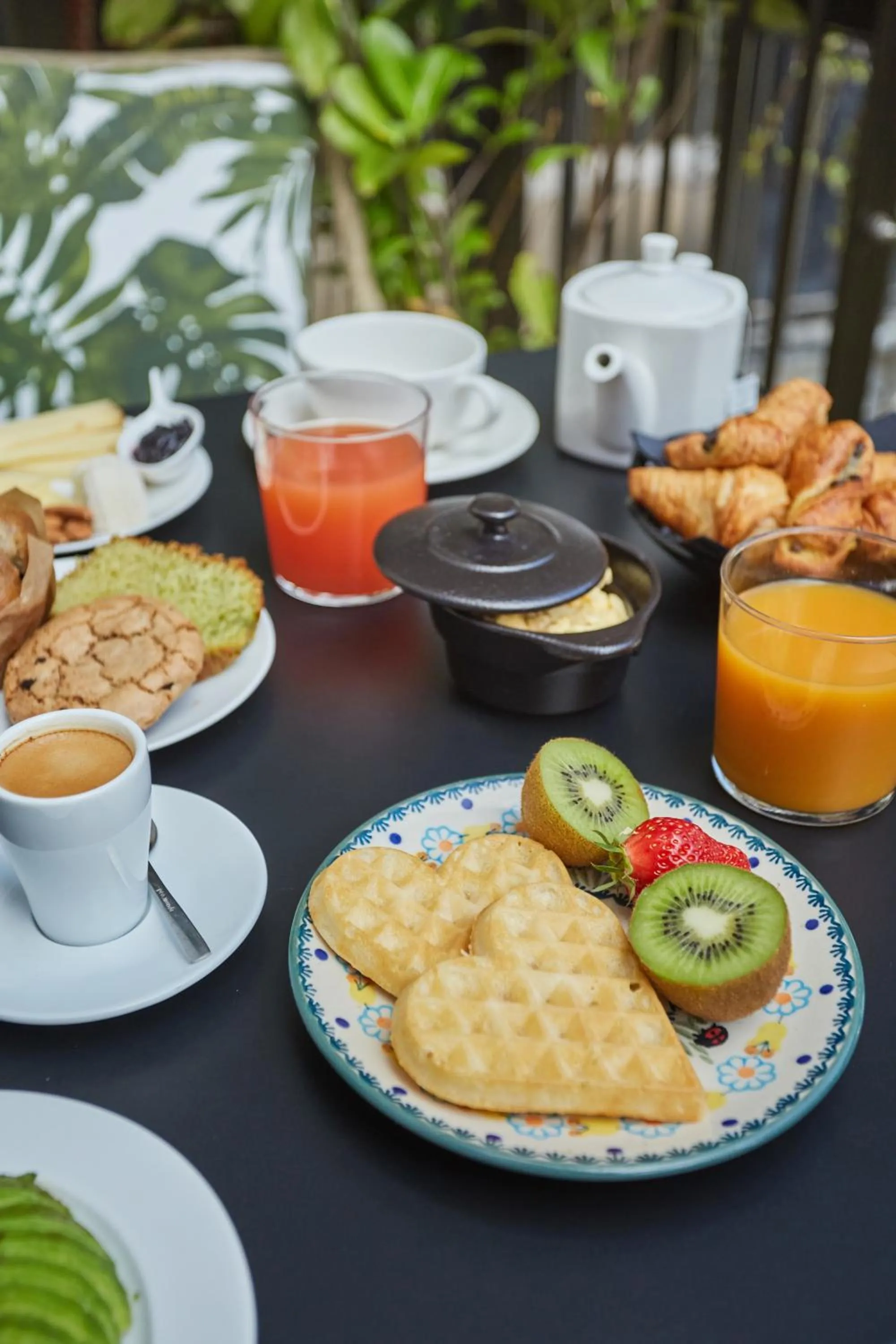 Breakfast in Jardins de Mademoiselle Hôtel & Spa