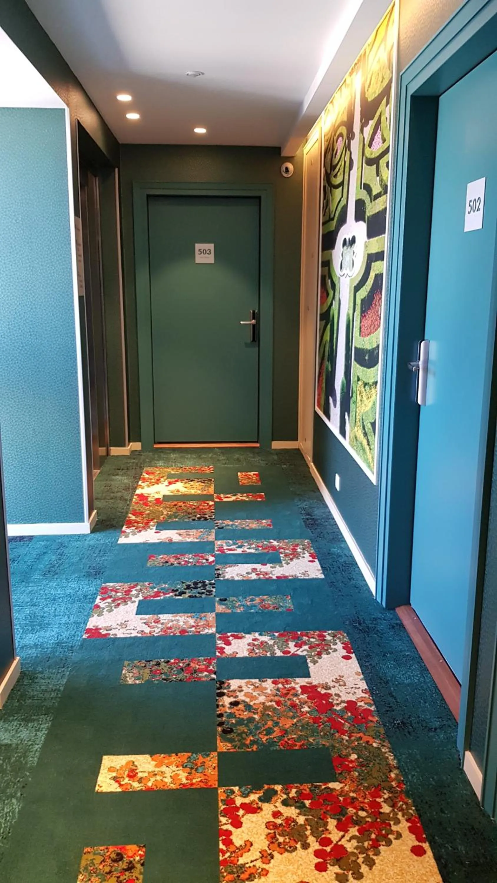 Floor plan in Jardins de Mademoiselle Hôtel & Spa