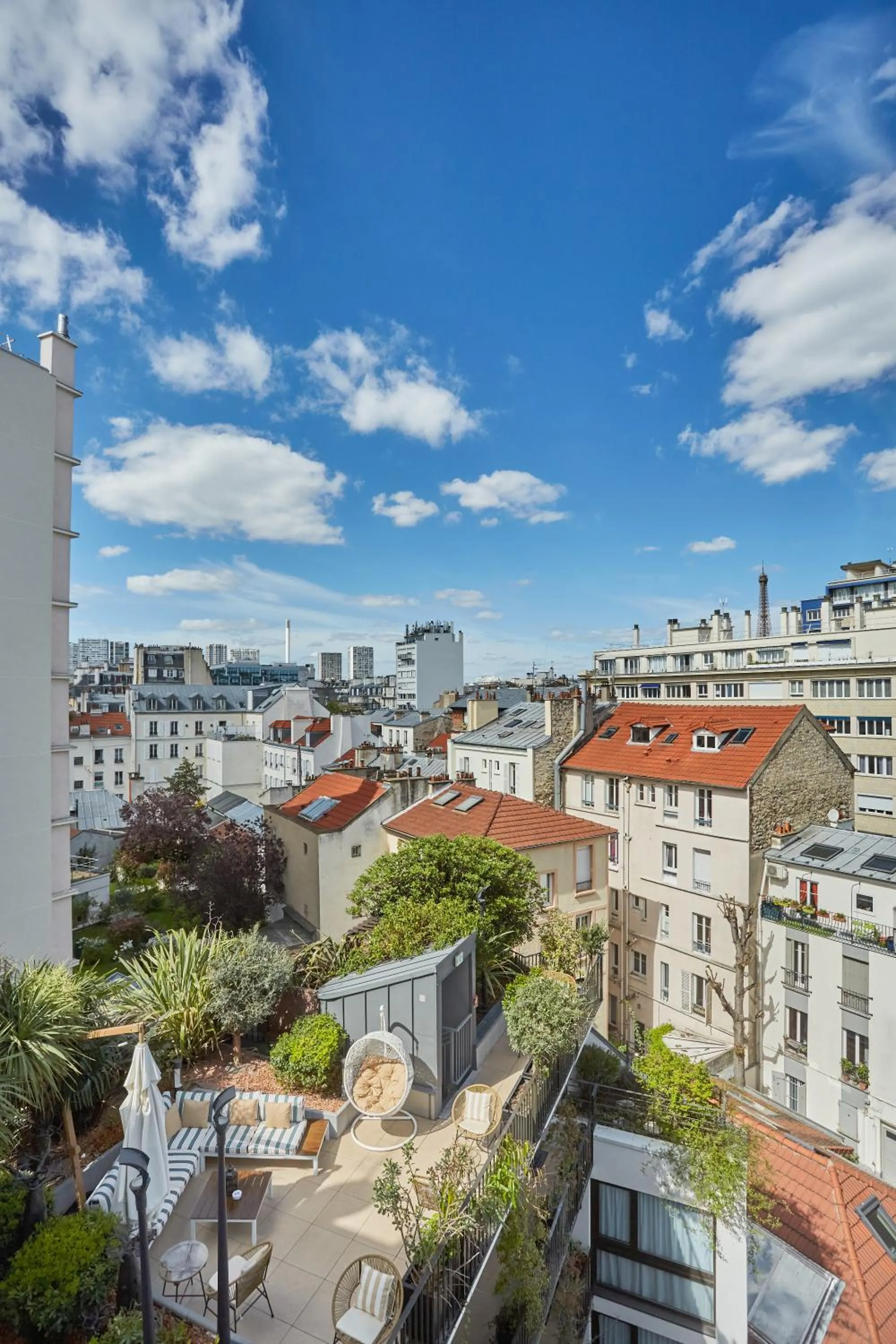 Patio in Jardins de Mademoiselle Hôtel & Spa