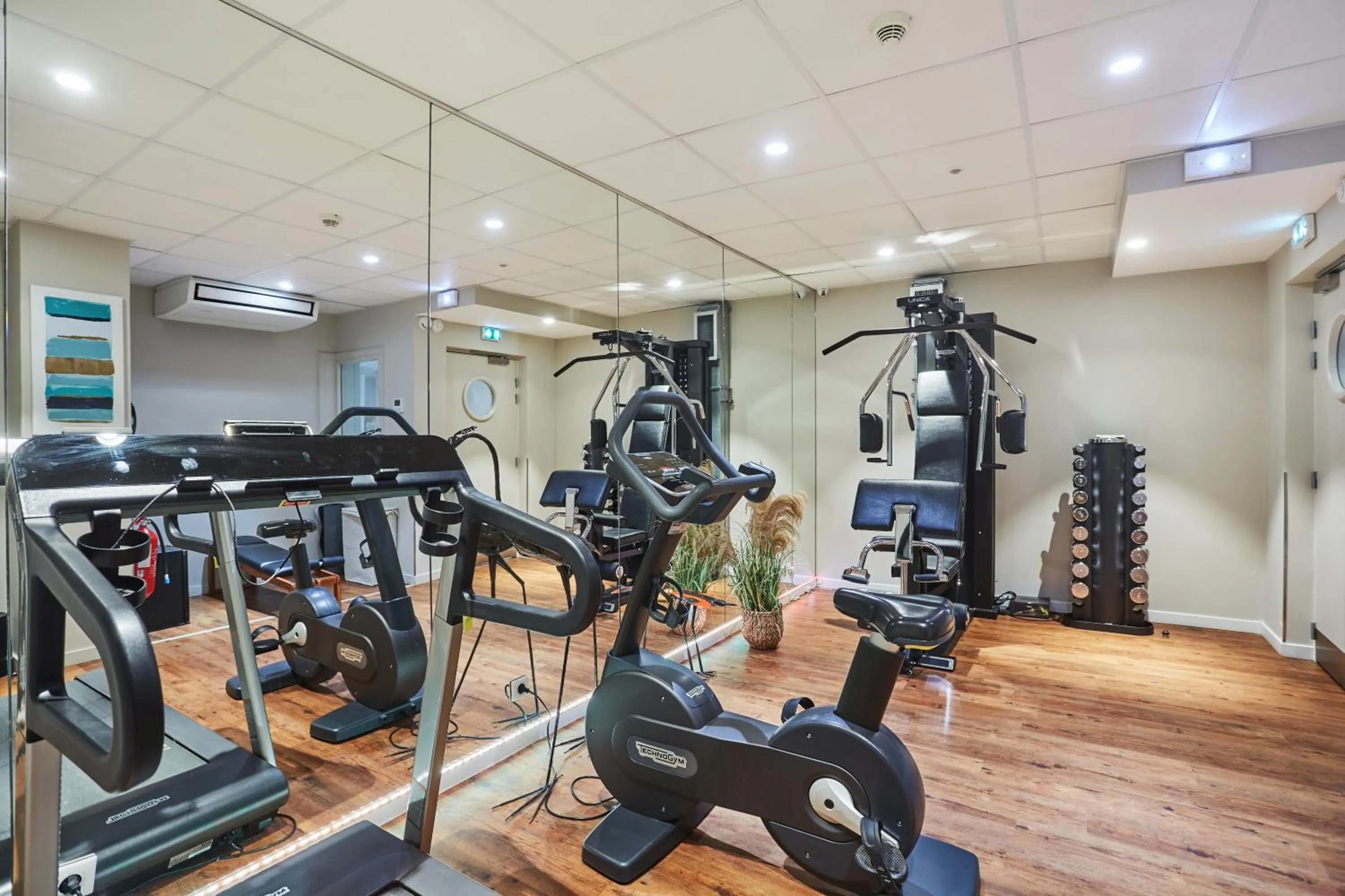 Fitness centre/facilities in Jardins de Mademoiselle Hôtel & Spa