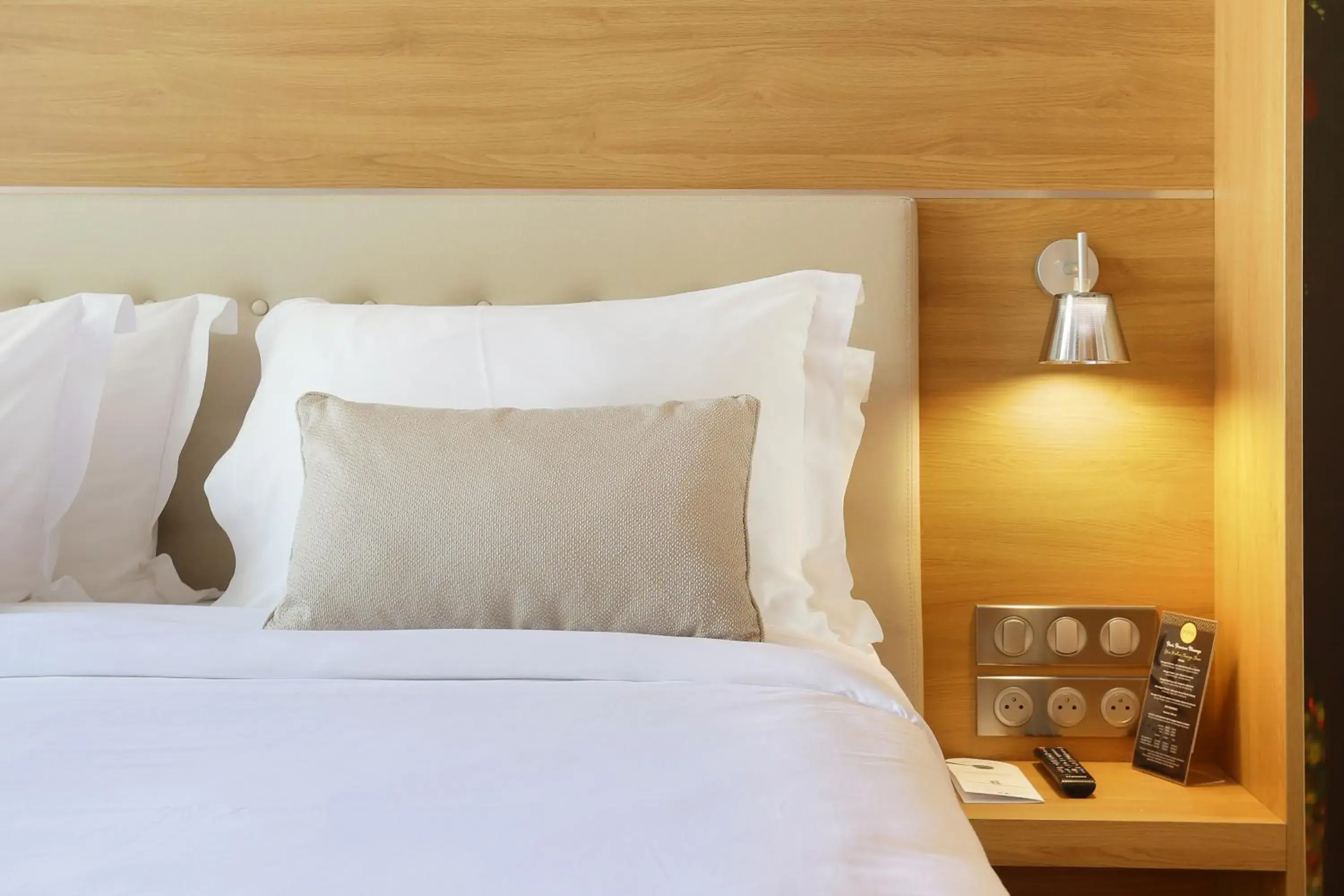 Bed in Jardins de Mademoiselle Hôtel & Spa Bed in Jardins de Mademoiselle Hôtel & Spa