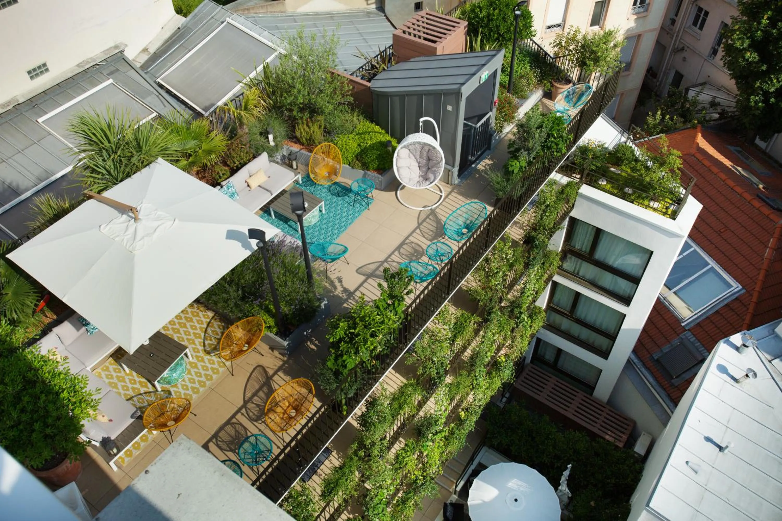 Patio in Jardins de Mademoiselle Hôtel & Spa