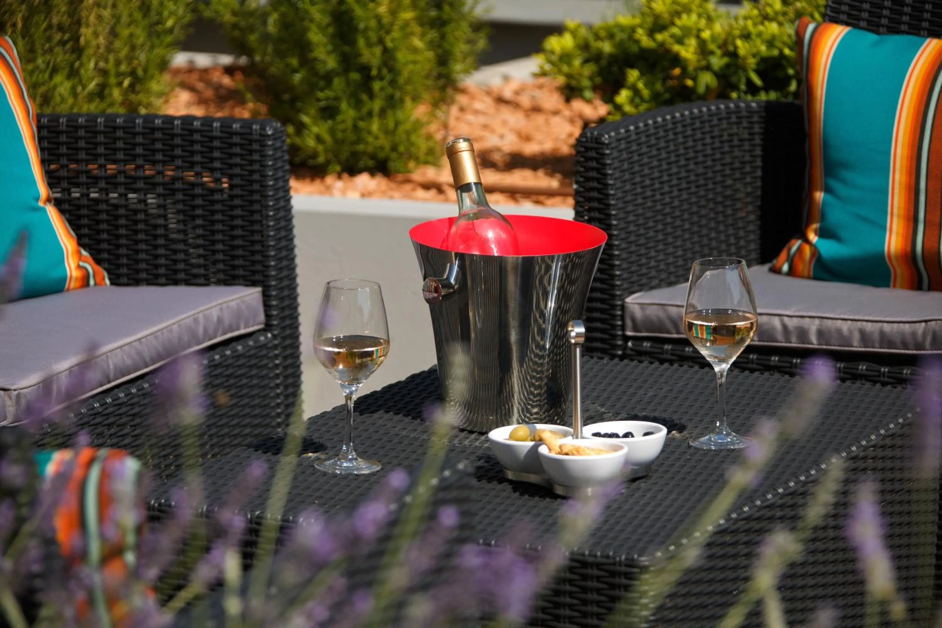 Patio in Jardins de Mademoiselle Hôtel & Spa