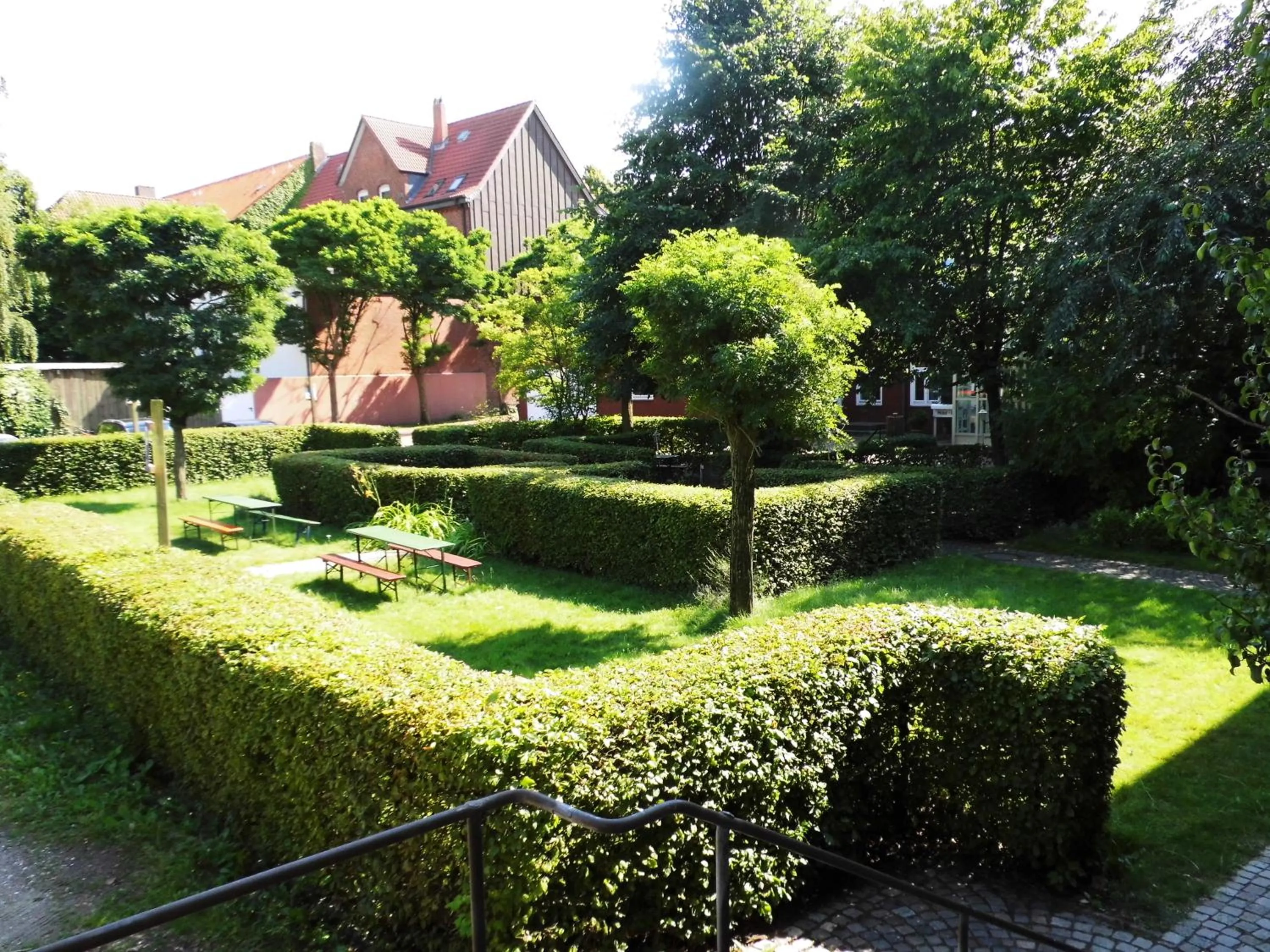 Garden in Hotel Pelli Hof Rendsburg by Tulip Inn