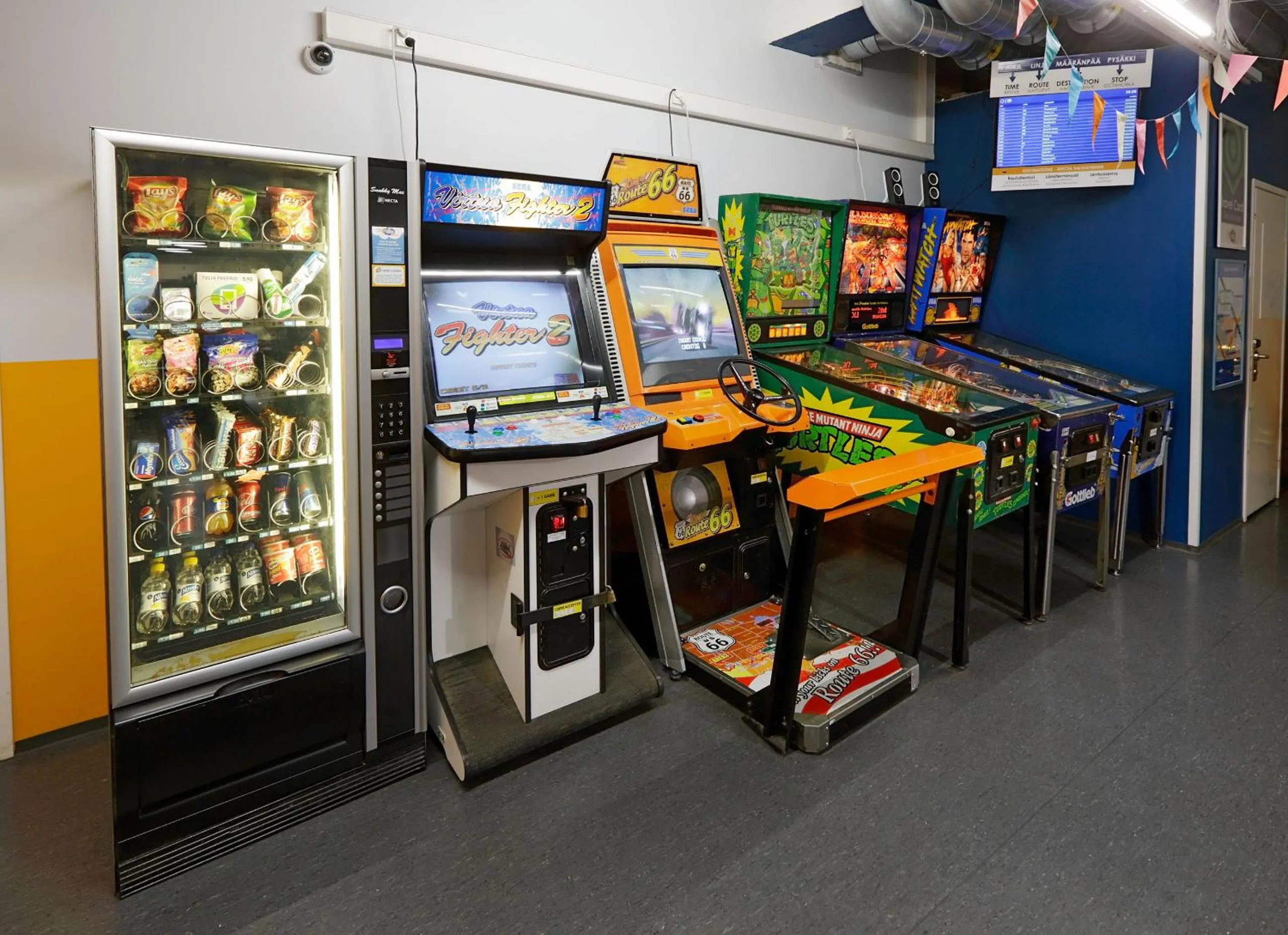 Game Room in CheapSleep Hostel Helsinki