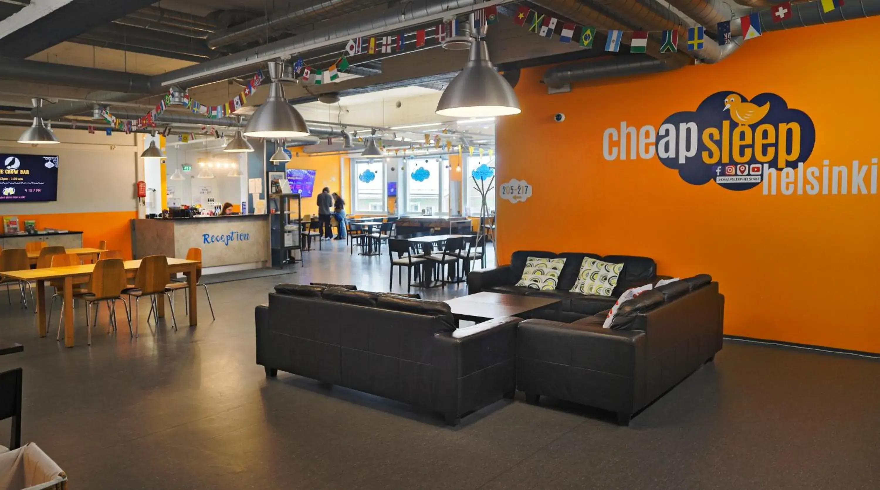 Lobby or reception in CheapSleep Hostel Helsinki Lobby or reception in CheapSleep Hostel Helsinki