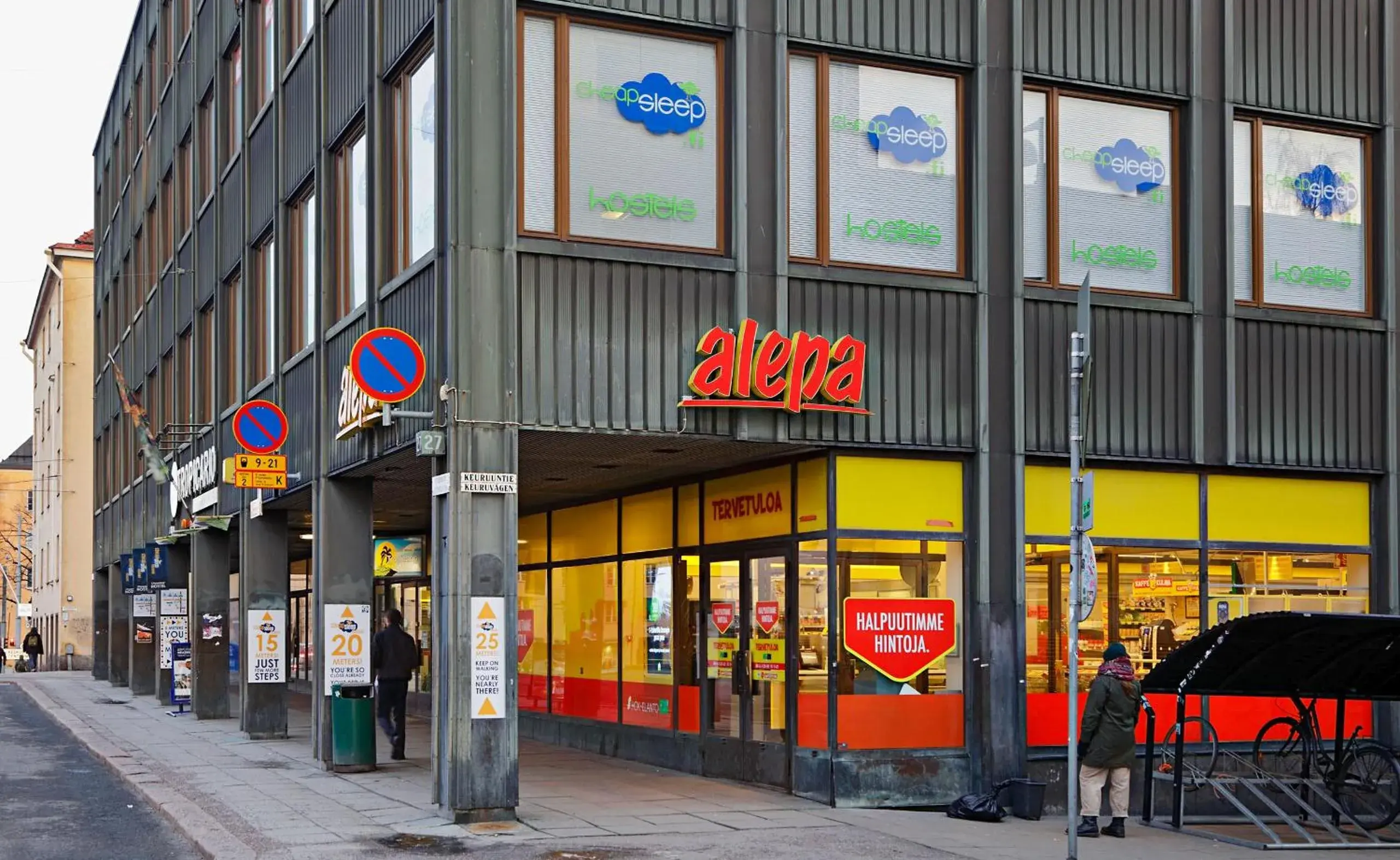 Property building in CheapSleep Hostel Helsinki Property building in CheapSleep Hostel Helsinki