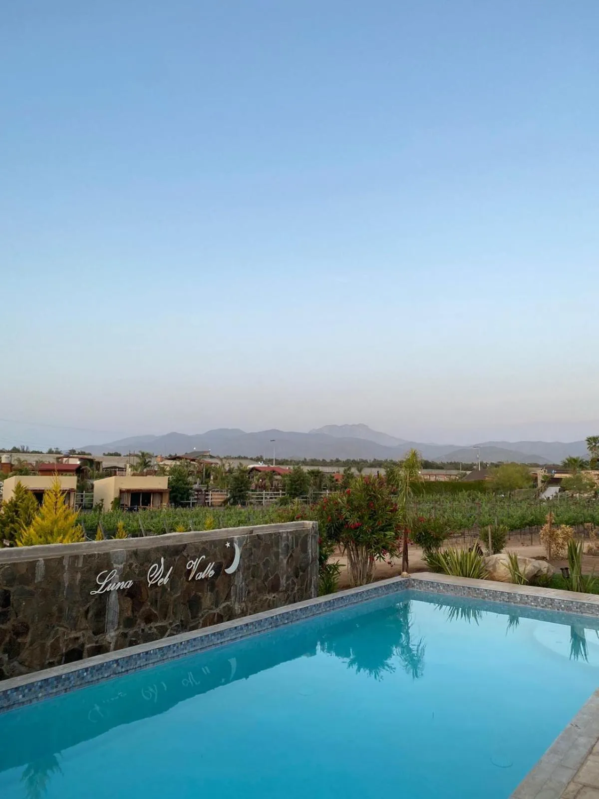 Pool view in Luna Del Valle