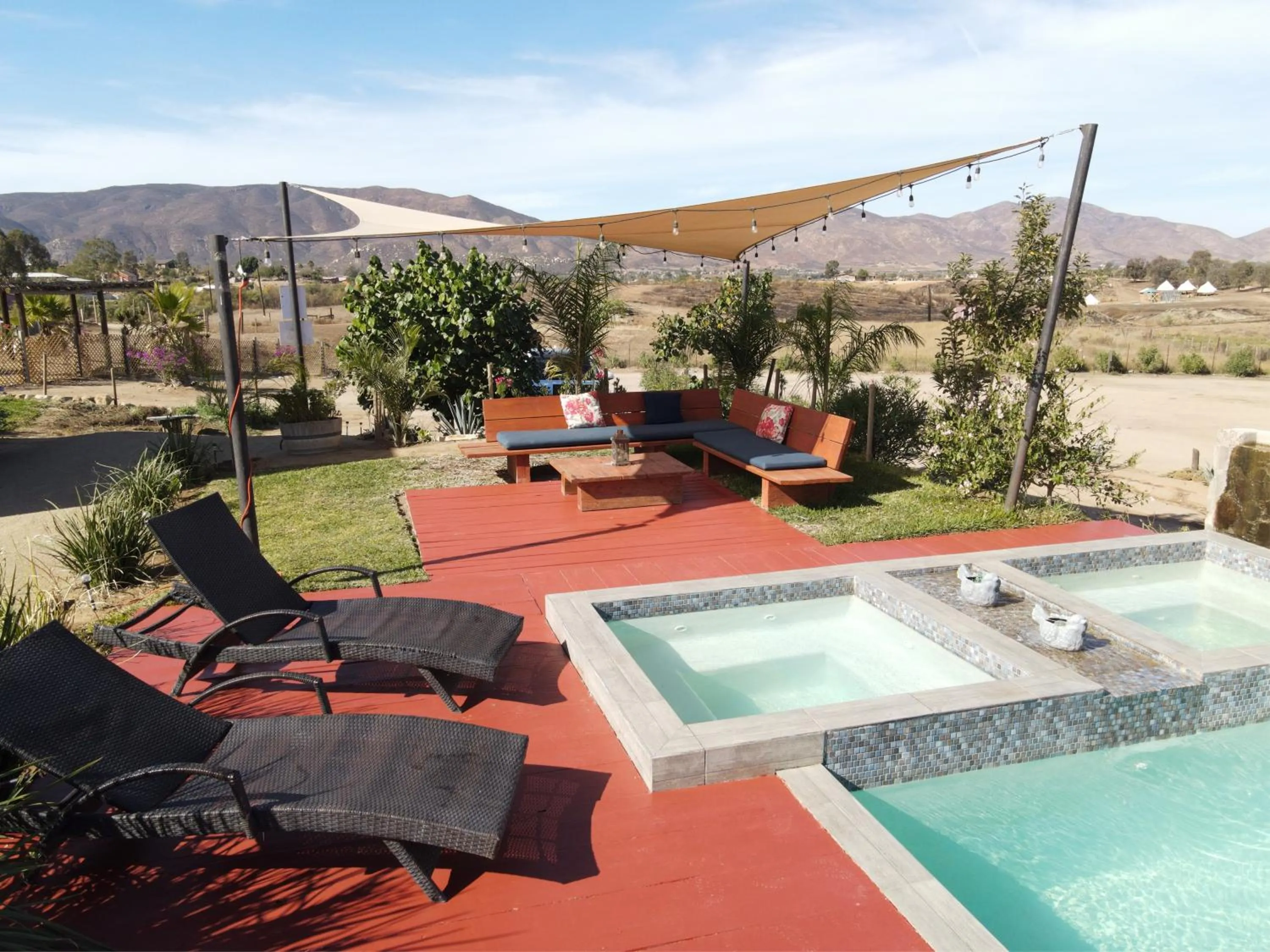 Patio in Luna Del Valle