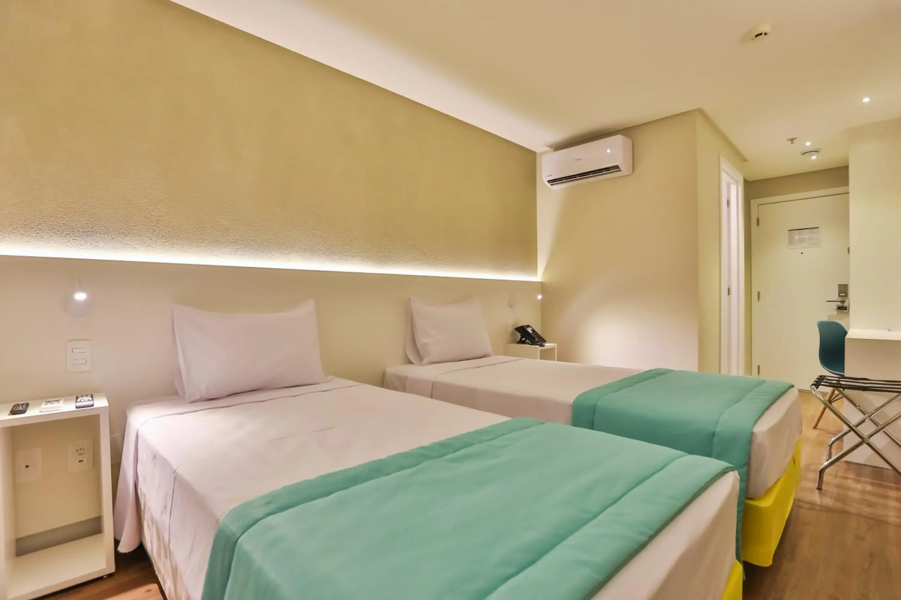 Bed in Go Inn Serra Bed in Go Inn Serra