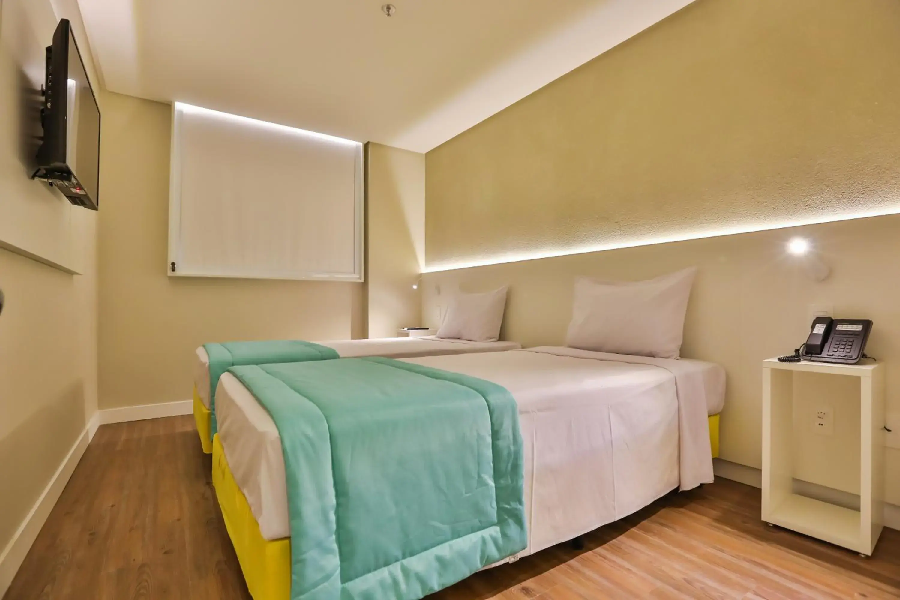 Bed in Go Inn Serra Bed in Go Inn Serra