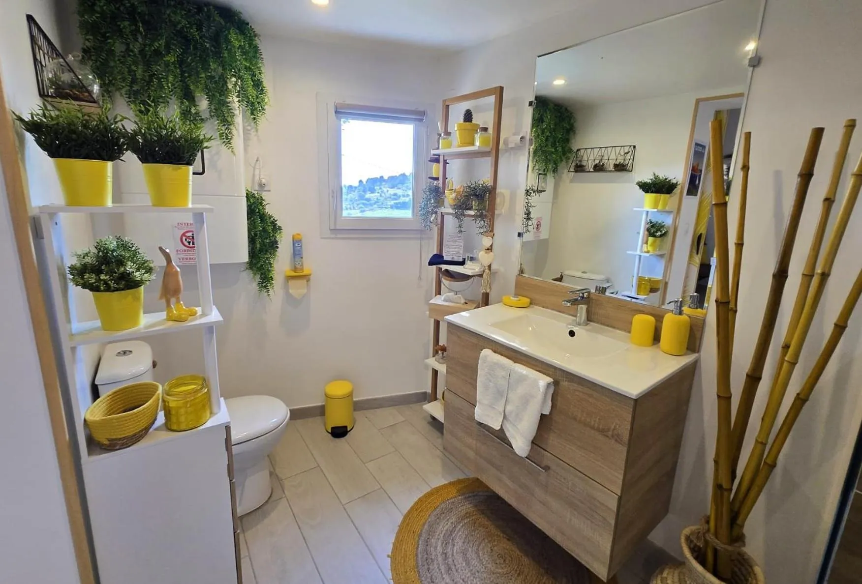 Bathroom in Le Nid Bleu