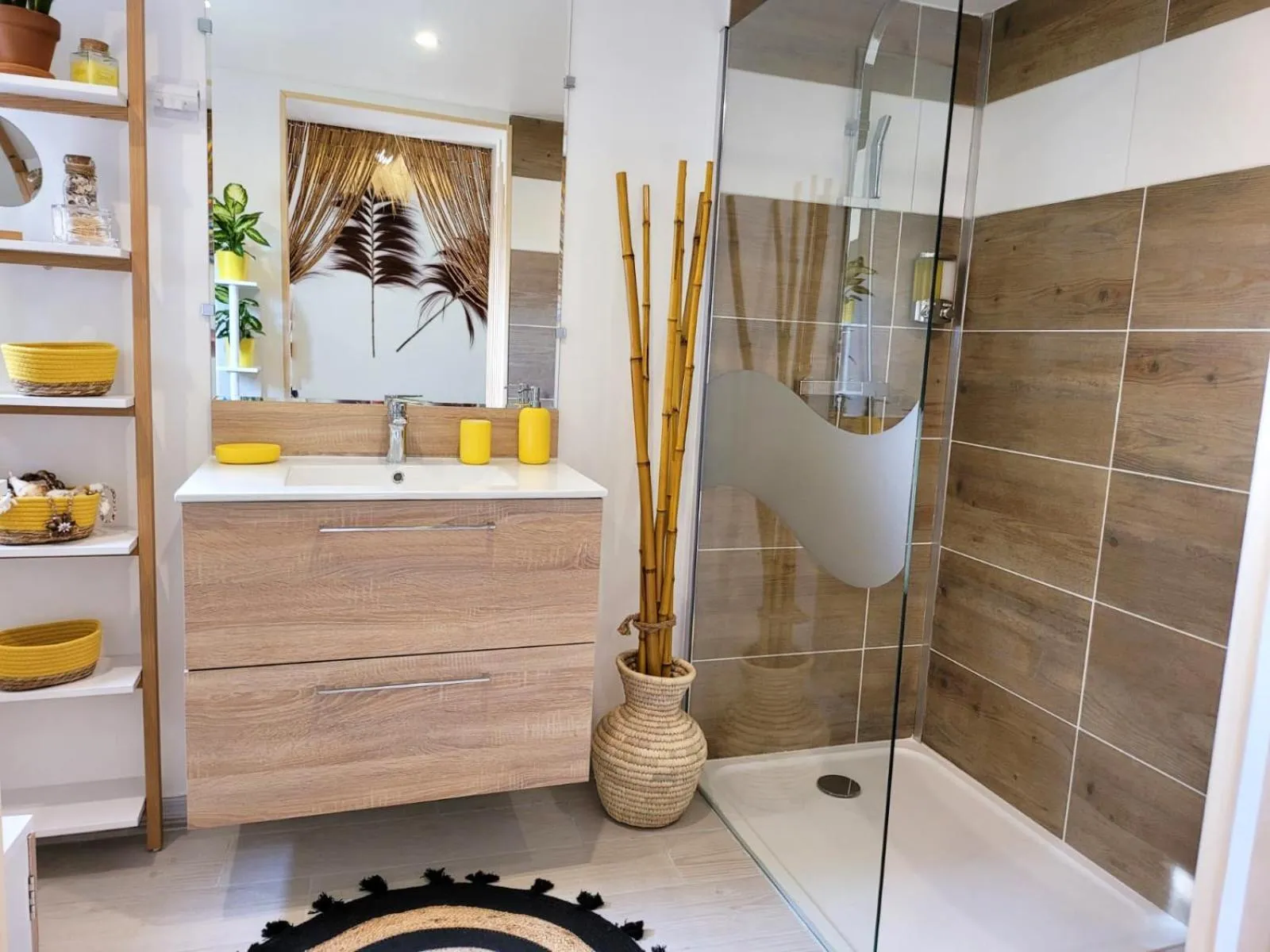 Bathroom in Le Nid Bleu