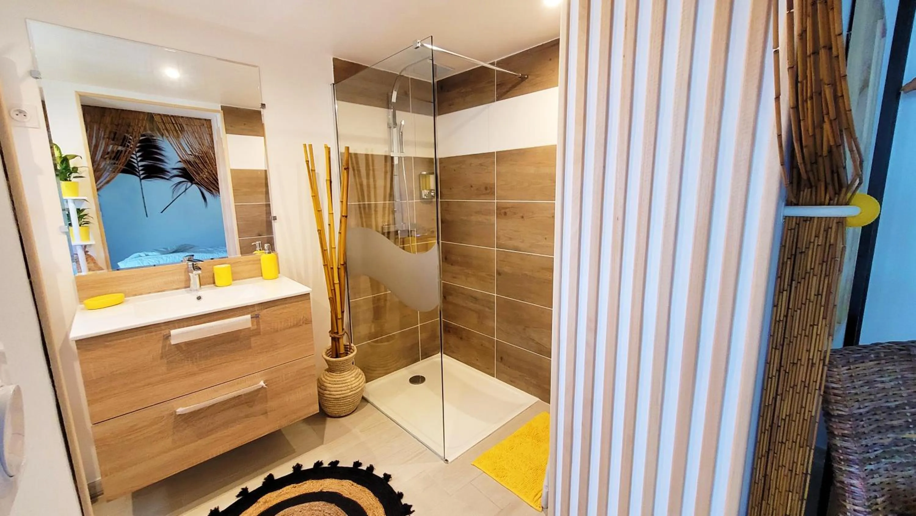 Bathroom in Le Nid Bleu