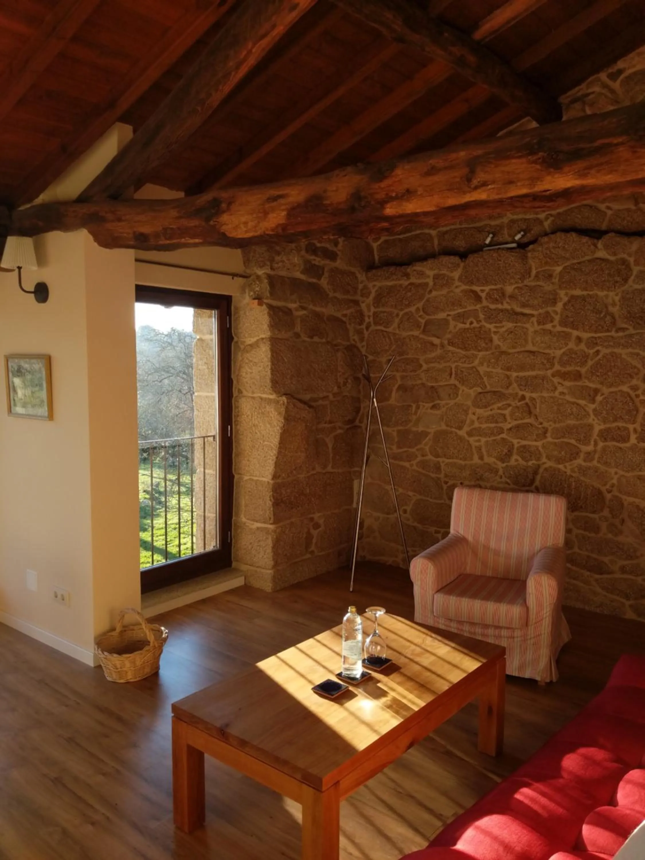 Living room in Pazo de Chaioso Ribeira Sacra
