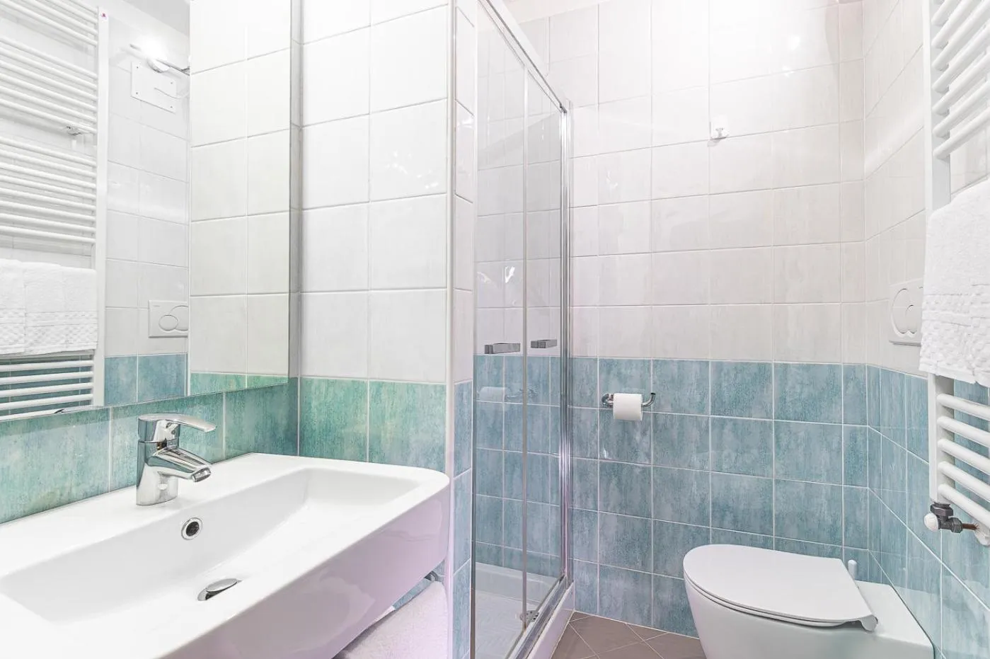 Shower in Hotel Ziò Imola