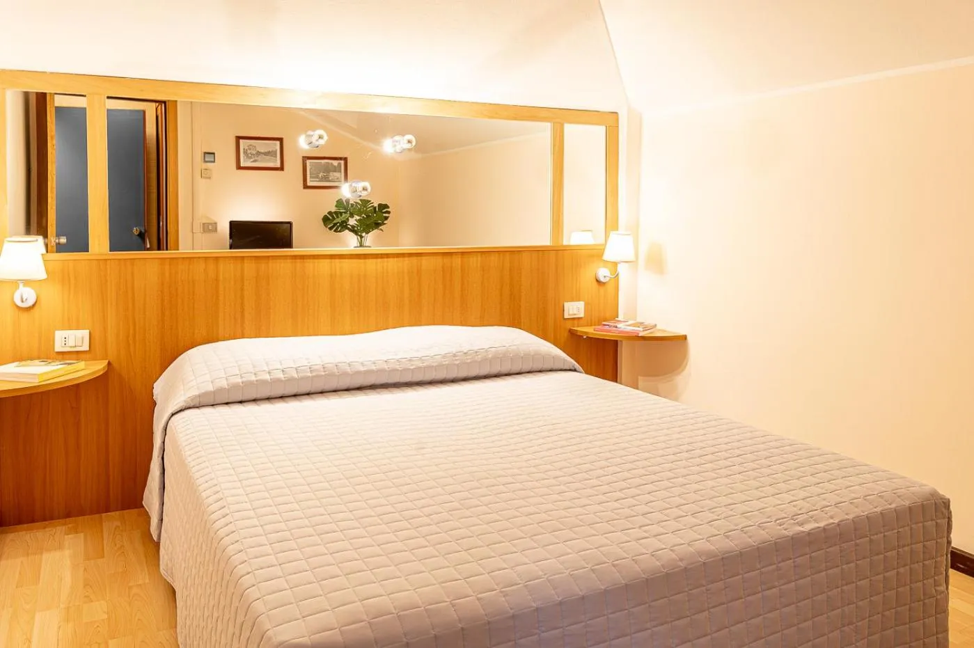 Photo of the whole room, Bed in Hotel Ziò Imola