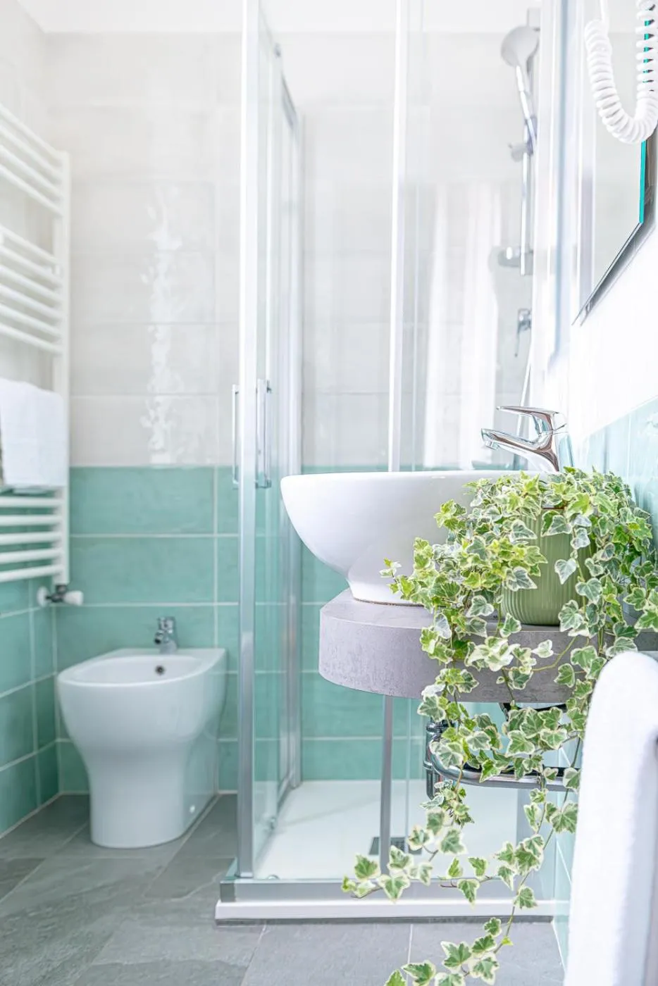 Bathroom in Hotel Ziò Imola