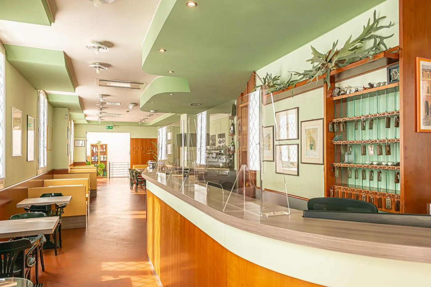 Lobby or reception in Hotel Ziò Imola