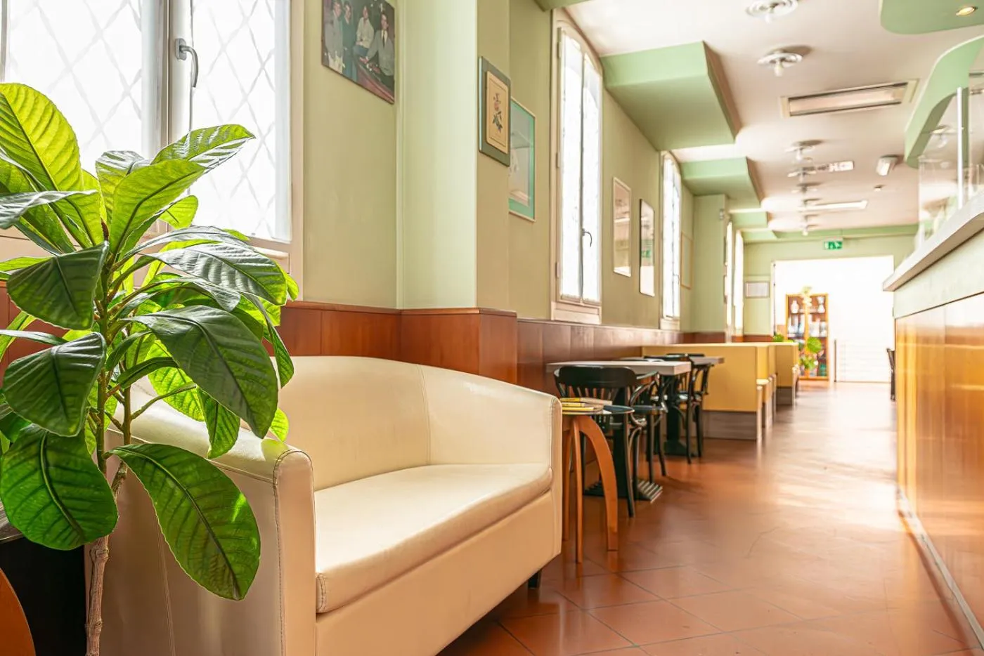 Lobby or reception in Hotel Ziò Imola