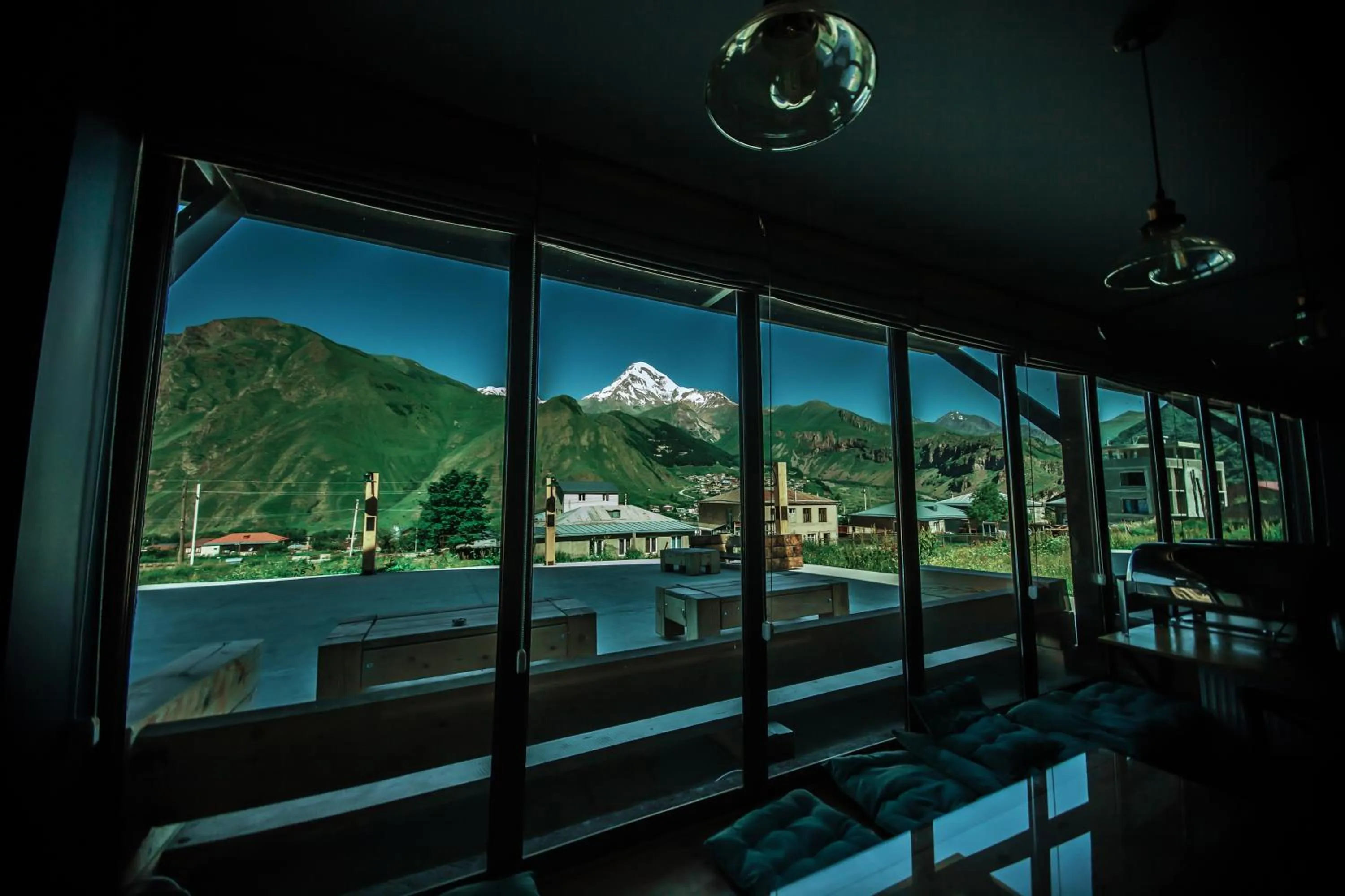 City view in Chemodann Kazbegi