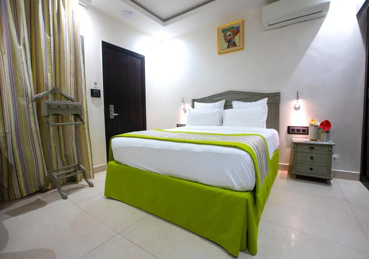 Bedroom, Bed in Hôtel La Villa Racine