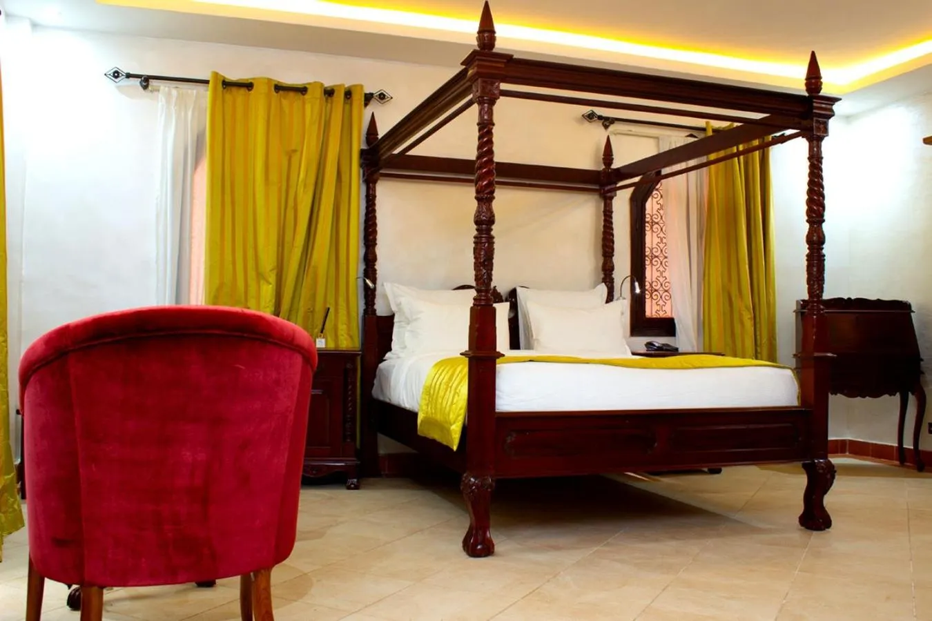 Bedroom, Bed in Hôtel La Villa Racine