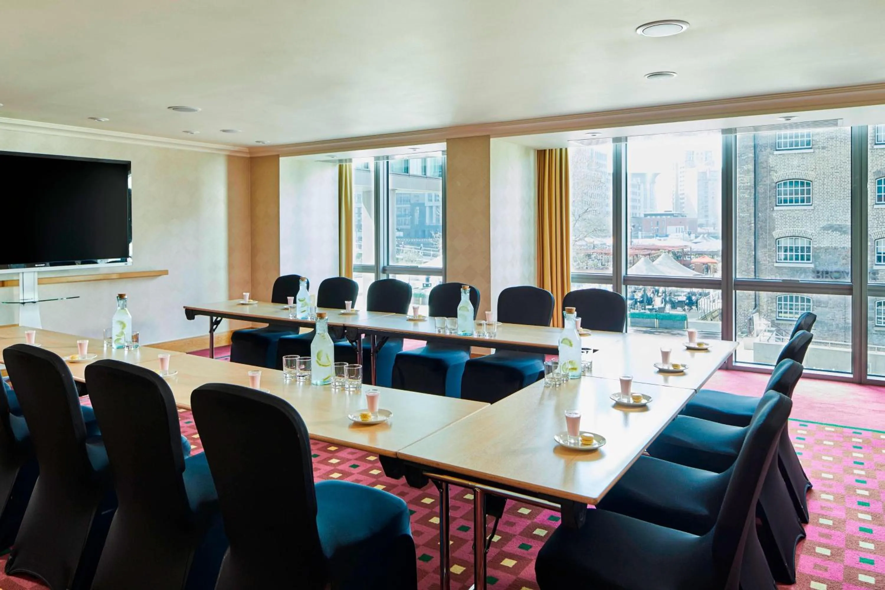 Meeting/conference room in London Marriott Hotel Canary Wharf