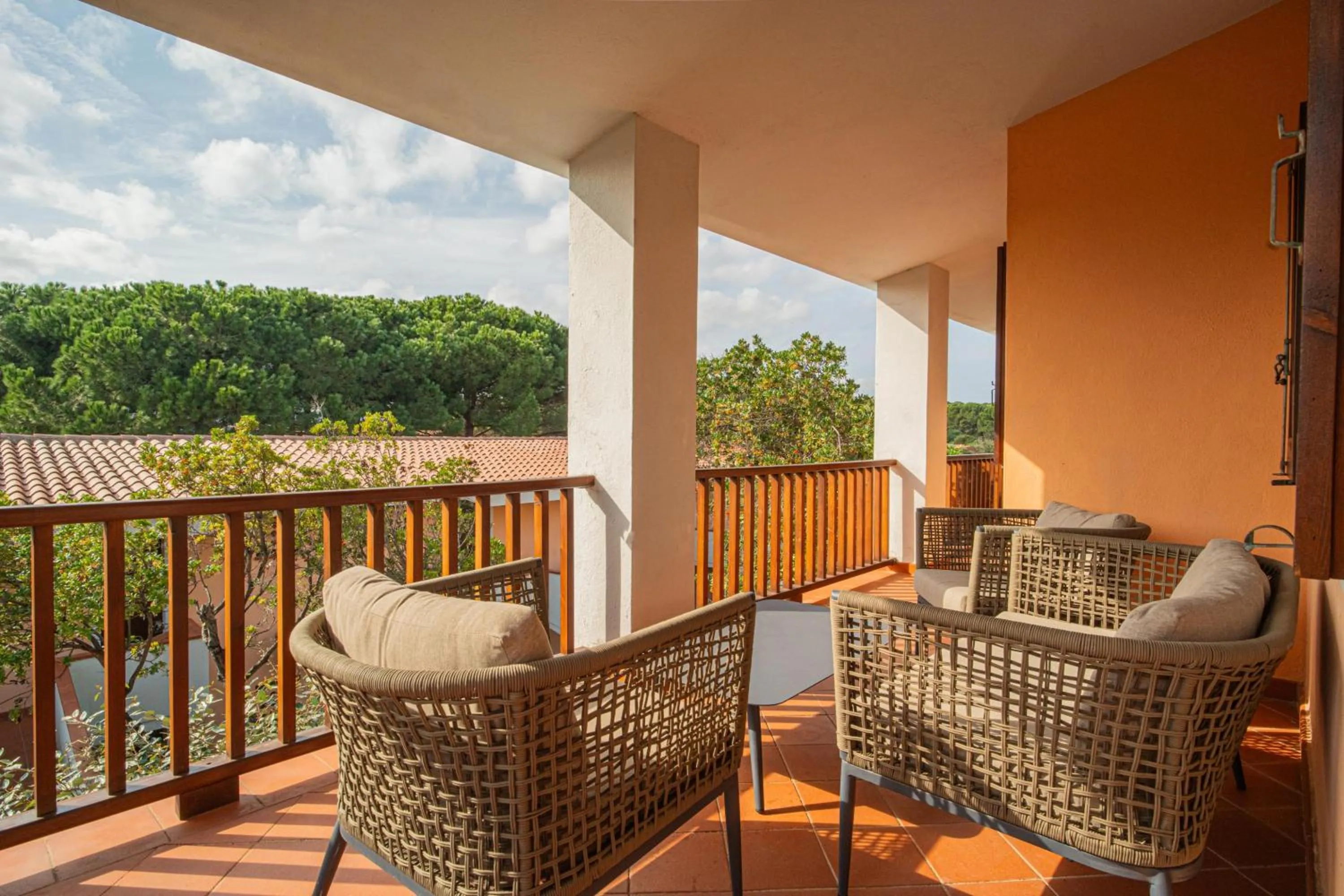 Balcony/Terrace in Felix Hotels - Residence Hotel Costa Serena
