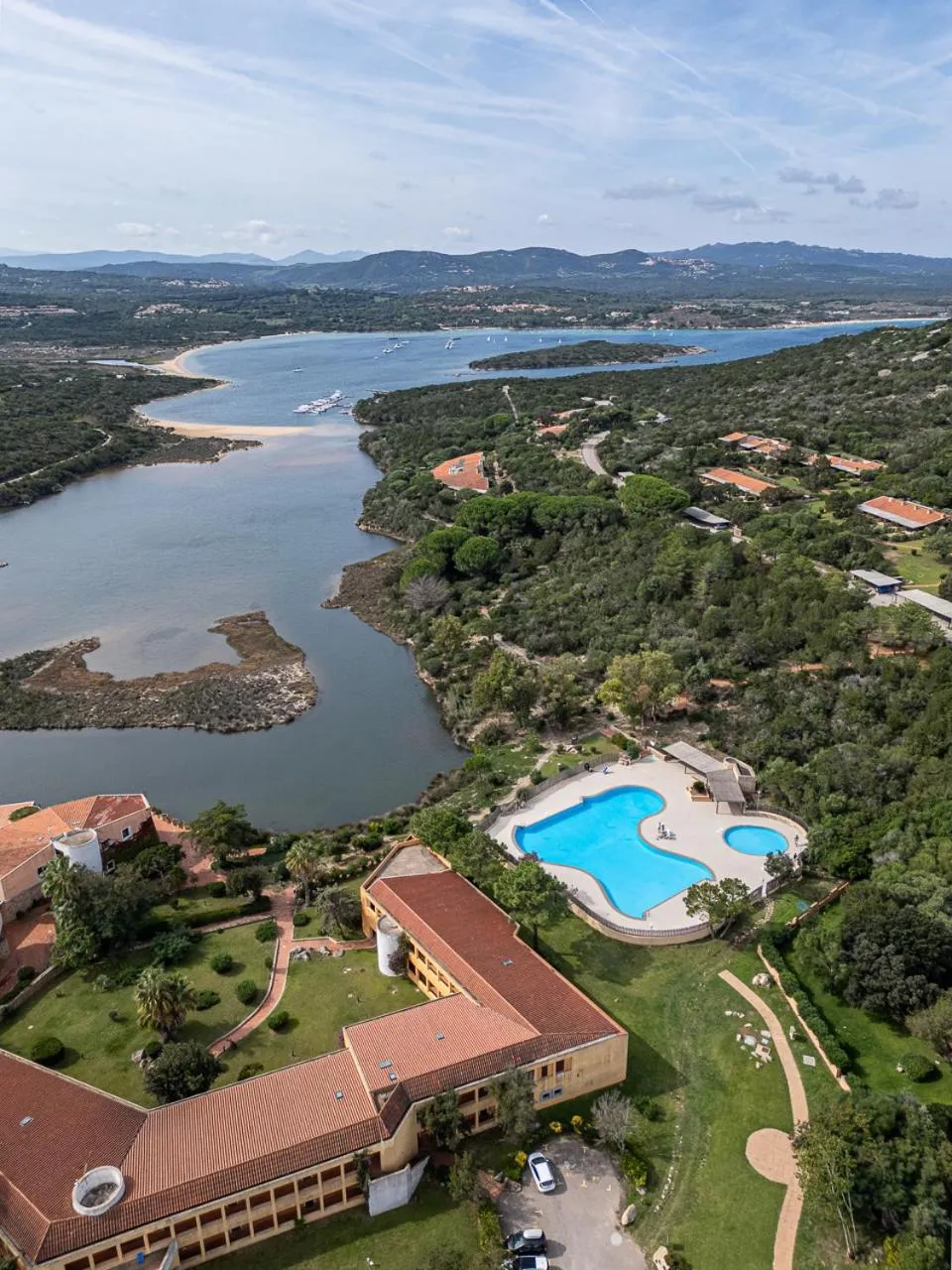 Bird's eye view in Felix Hotels - Residence Hotel Costa Serena