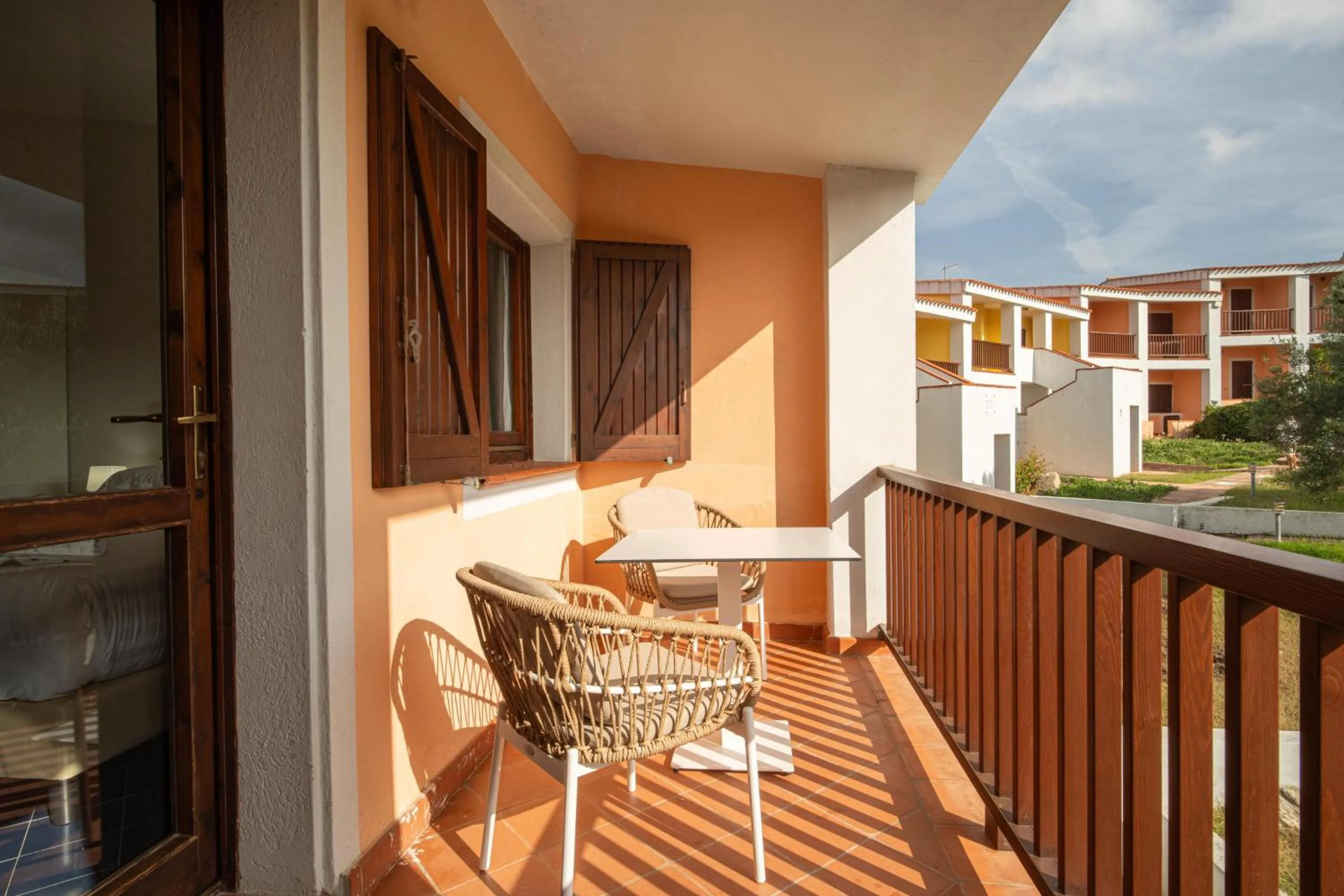 Balcony/Terrace in Felix Hotels - Residence Hotel Costa Serena