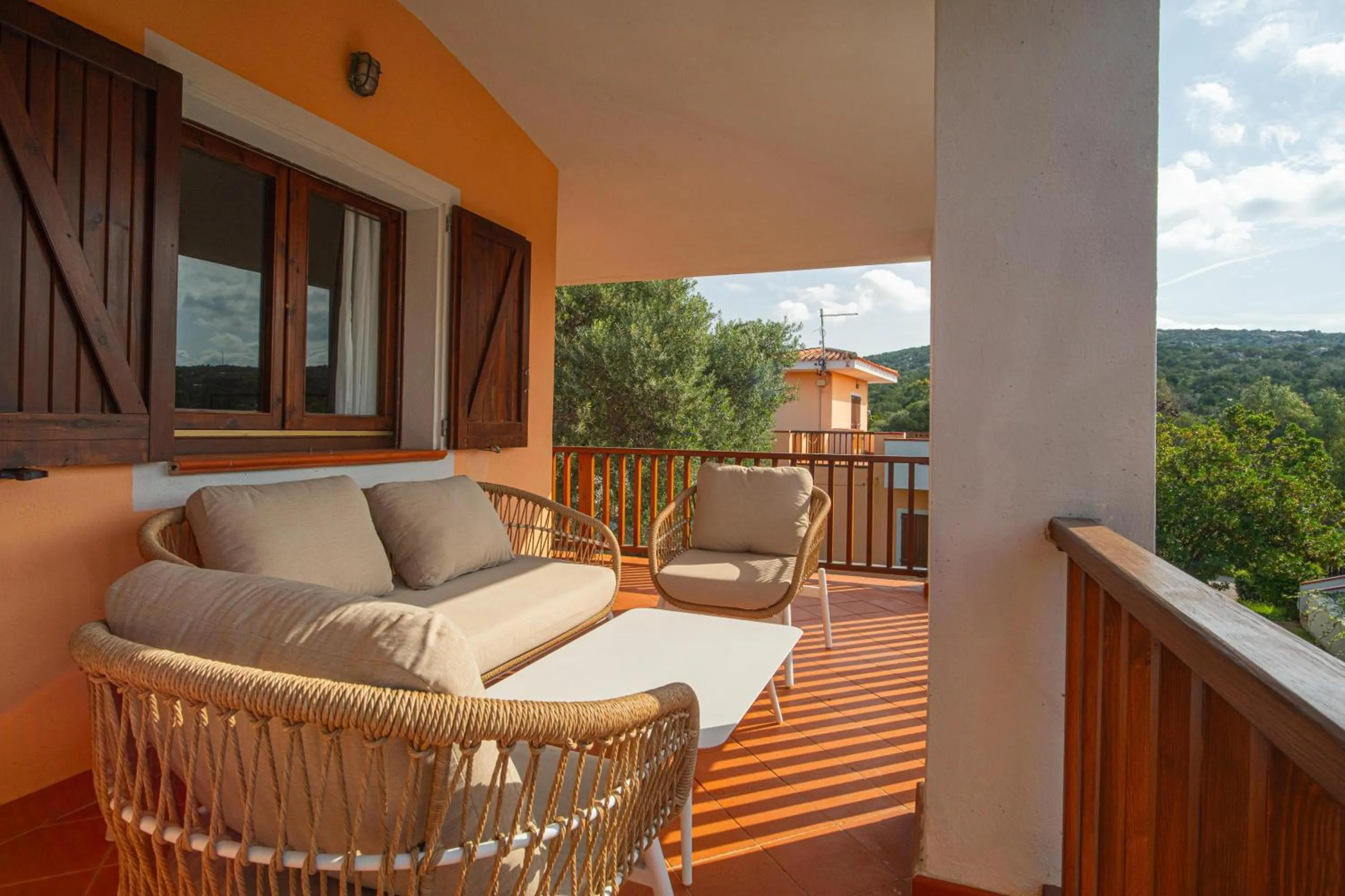 Balcony/Terrace in Felix Hotels - Residence Hotel Costa Serena