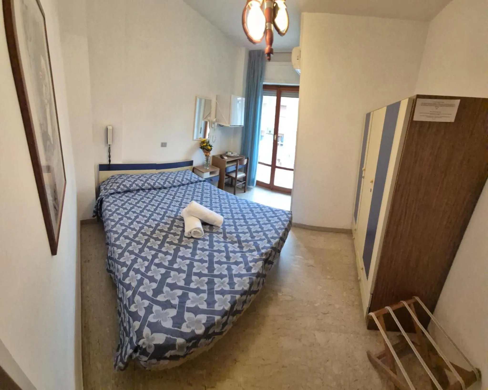 Bed in Hotel President