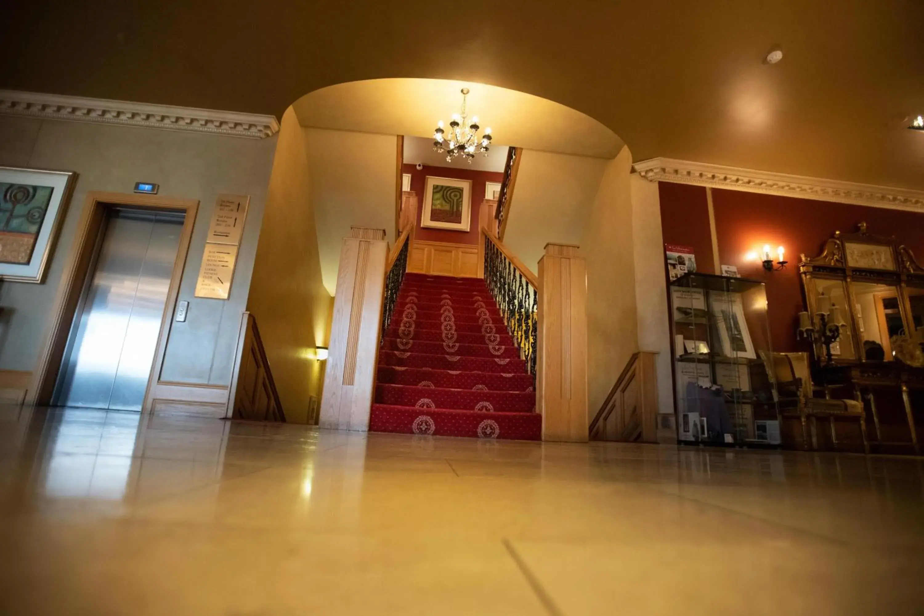 Lobby or reception in The Ballyliffin Lodge and Spa Lobby or reception in The Ballyliffin Lodge and Spa
