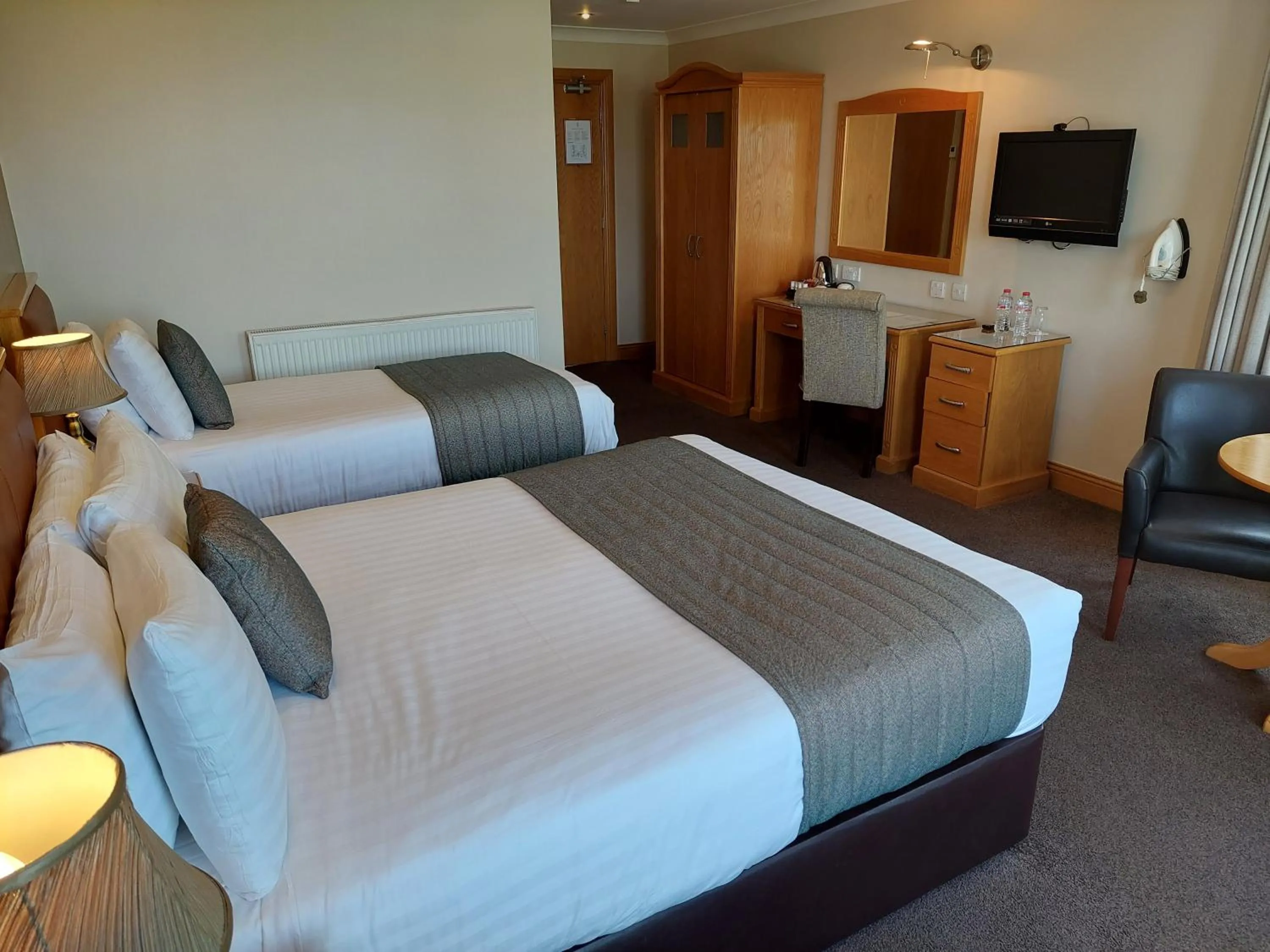 Bedroom, Bed in The Ballyliffin Lodge and Spa