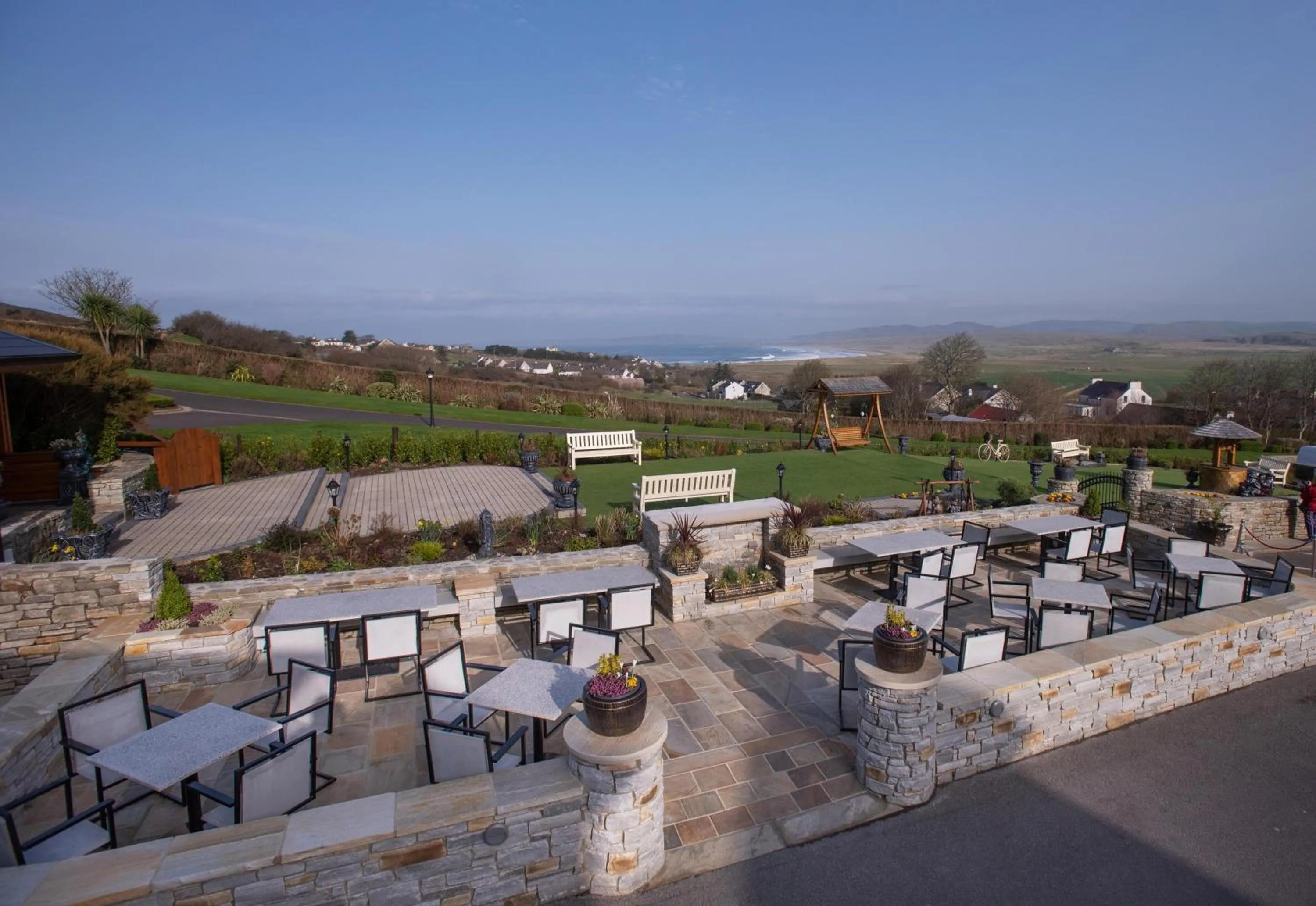 Balcony/Terrace in The Ballyliffin Lodge and Spa