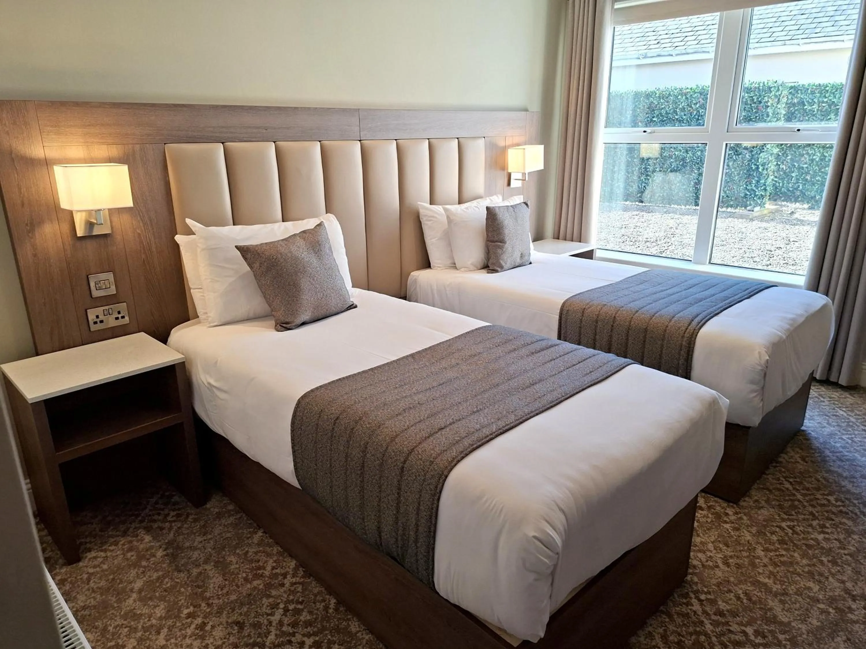 Bed in Ballyliffin Lodge & Spa