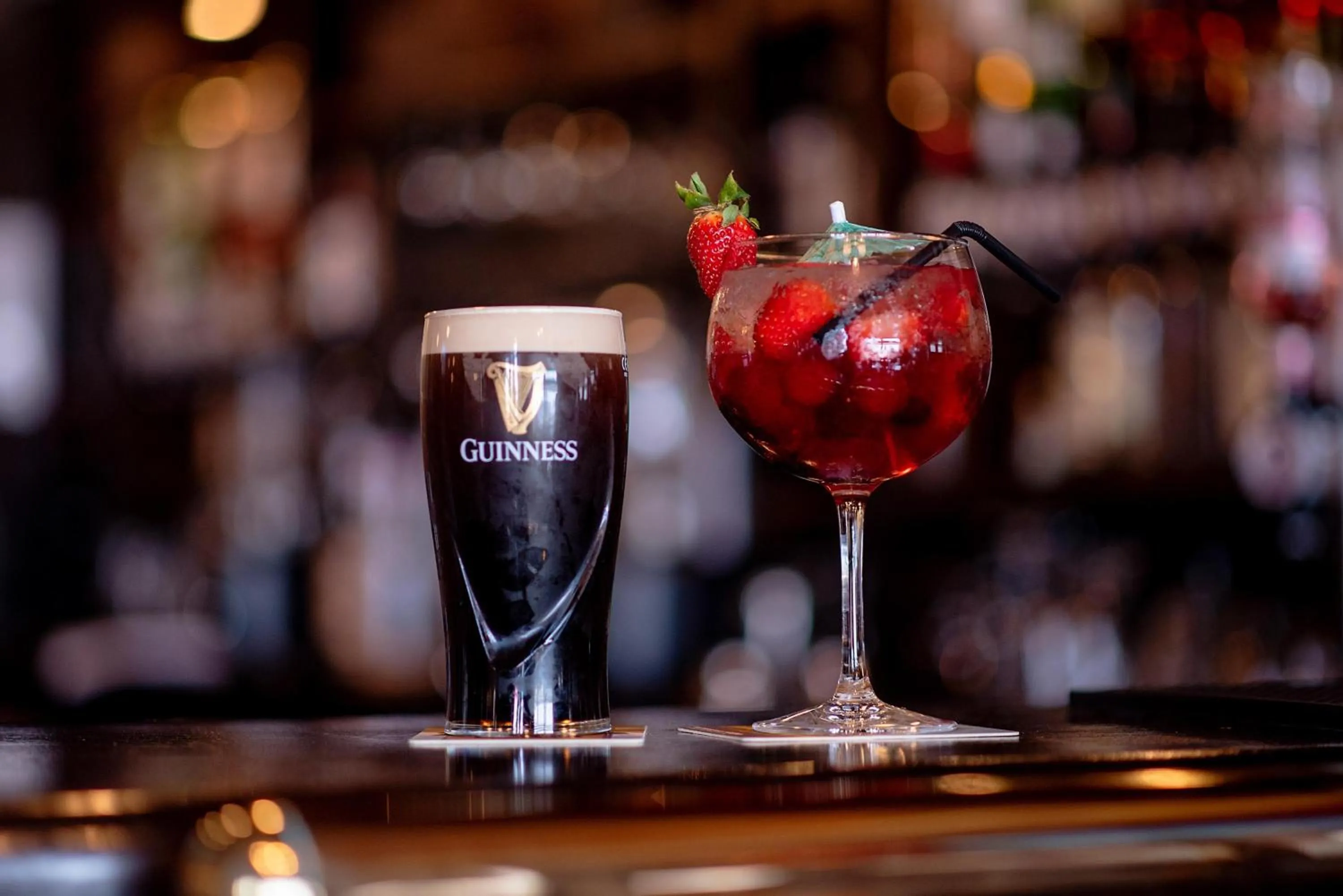 Alcoholic drinks in The Ballyliffin Lodge and Spa